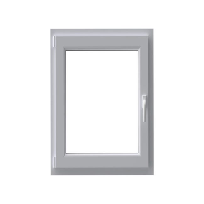 Leroymerlin Finestra in PVC bianco L 60 x H 100 cm 1 anta apertura a sinistra