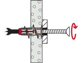 Pack 6 tacos Duoblade + 6 alcayatas 8x45mm - 6