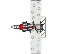 Pack 6 tacos Duoblade + 6 alcayatas 8x45mm - 8