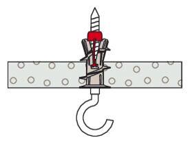 Pack 6 tacos Duoblade + 6 alcayatas 8x45mm - 9