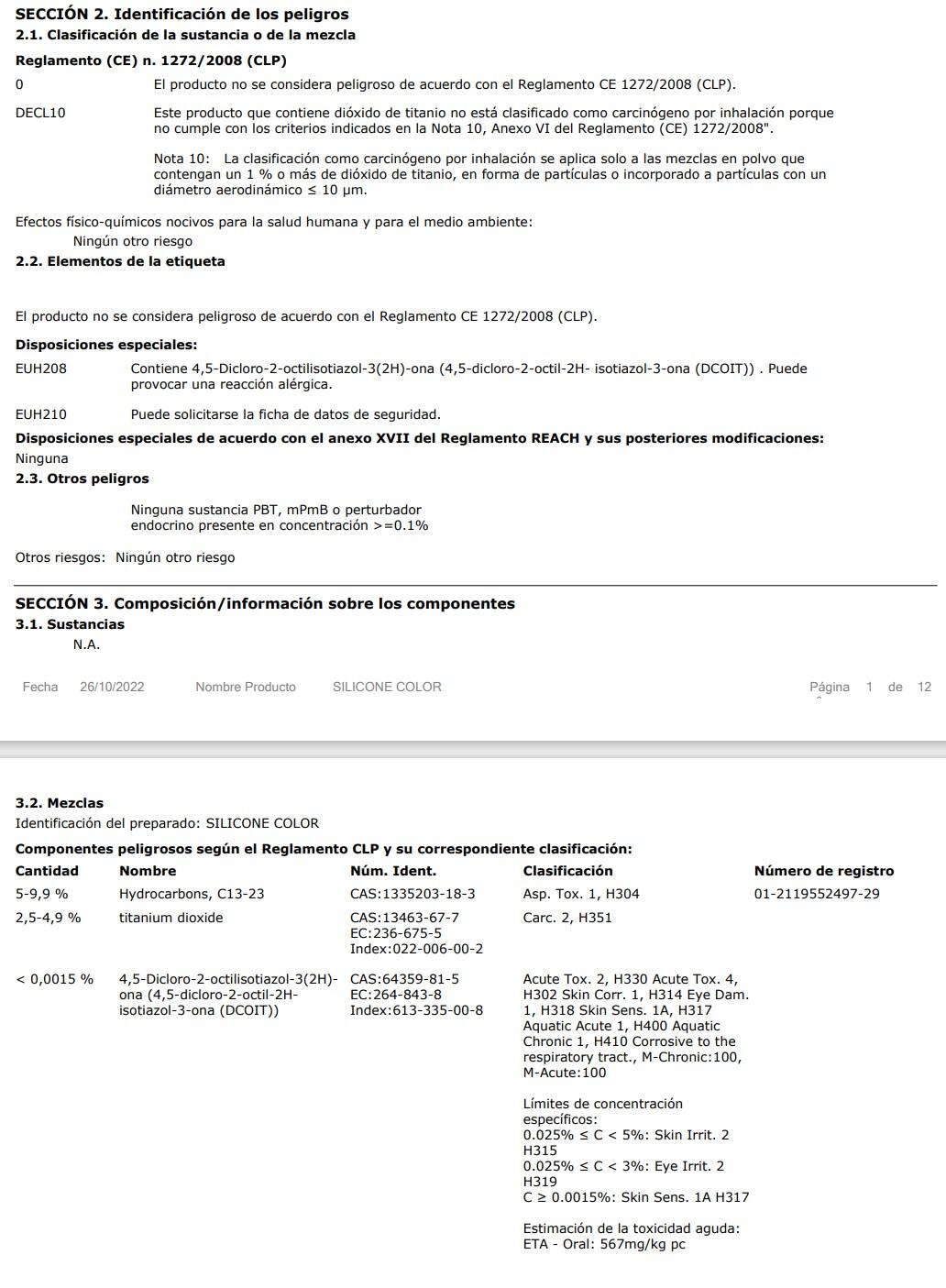 Masilla, silicona o sellador KERAKOLL 310 ml transparente - 2