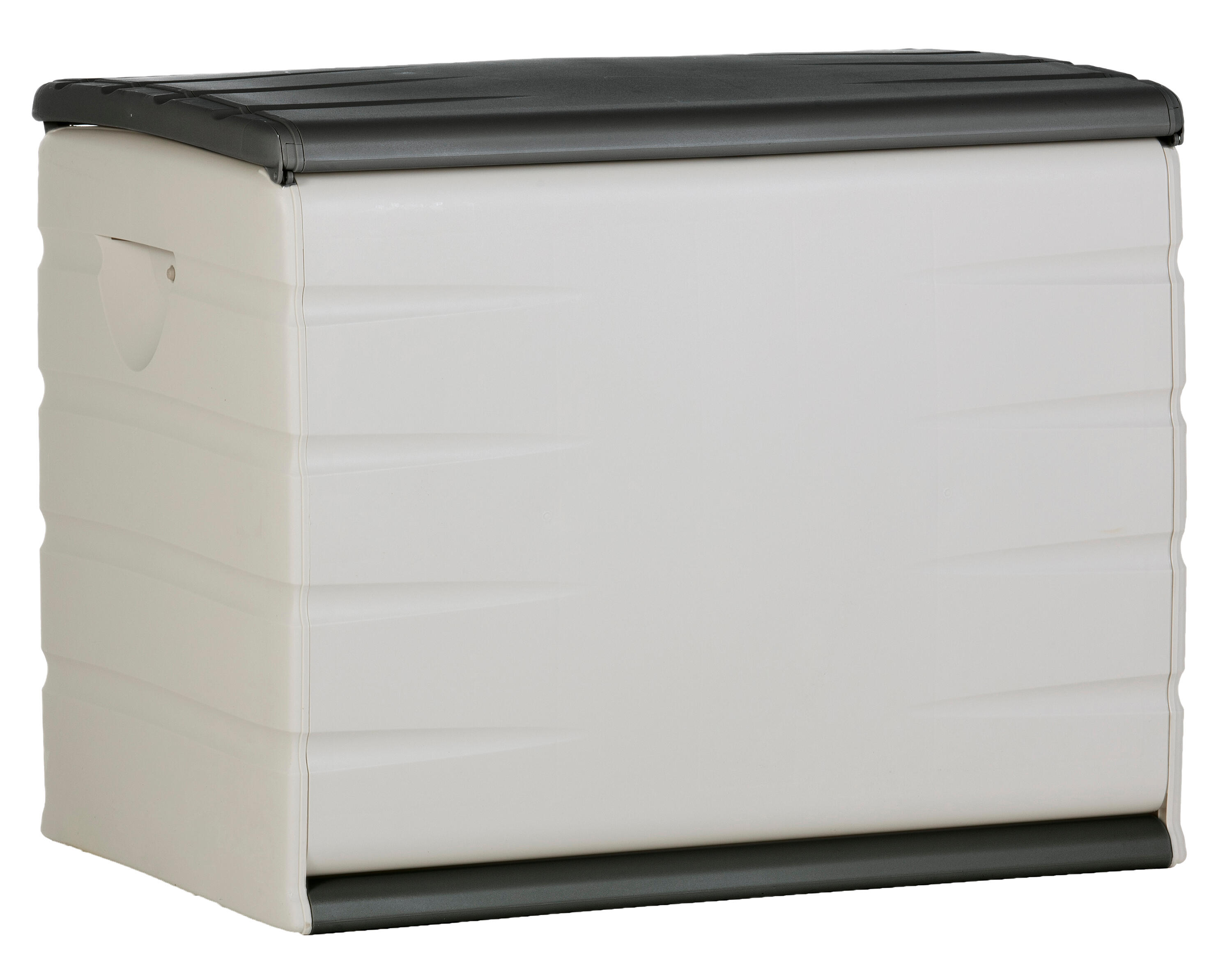 Banco-baúl de resina para exterior PLASTIKEN SPACE-SAVER 80 x 61 x 53 cm y capacidad de 260 L - 2