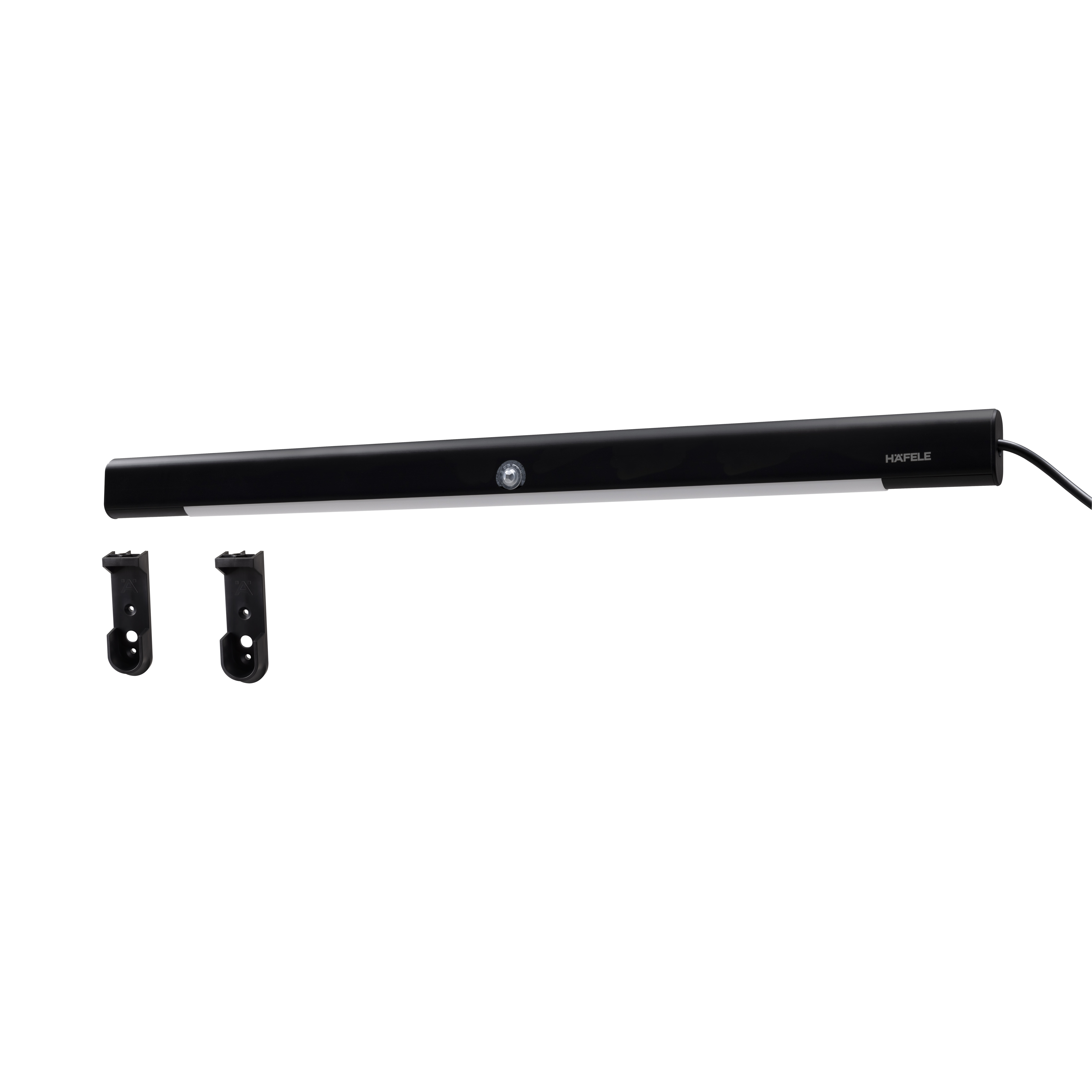 Drążek do szafy podświetlany czarny 71.8 cm