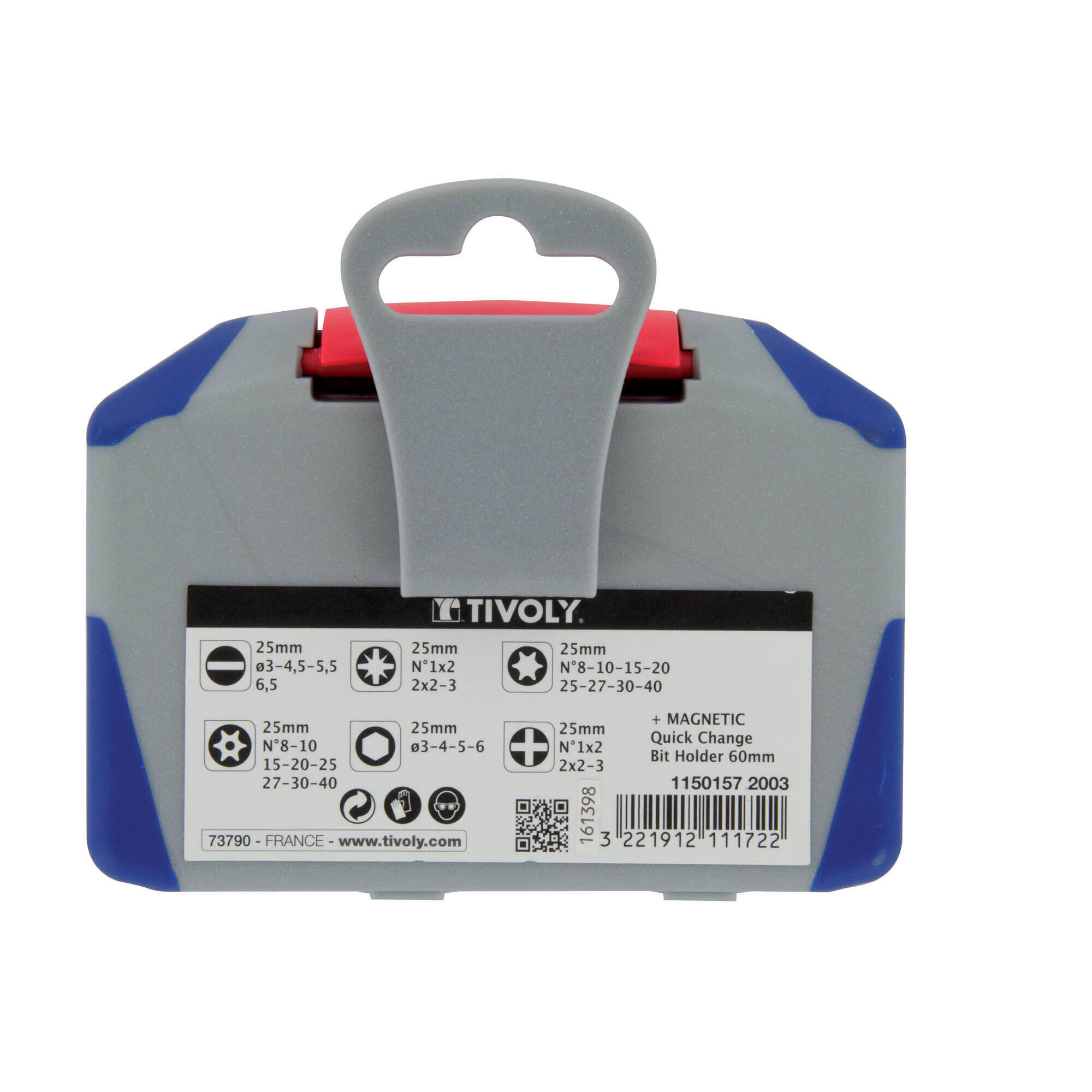 Coffret de 34 embouts de vissage +1 porte-embout quick change TIVOLY - 4