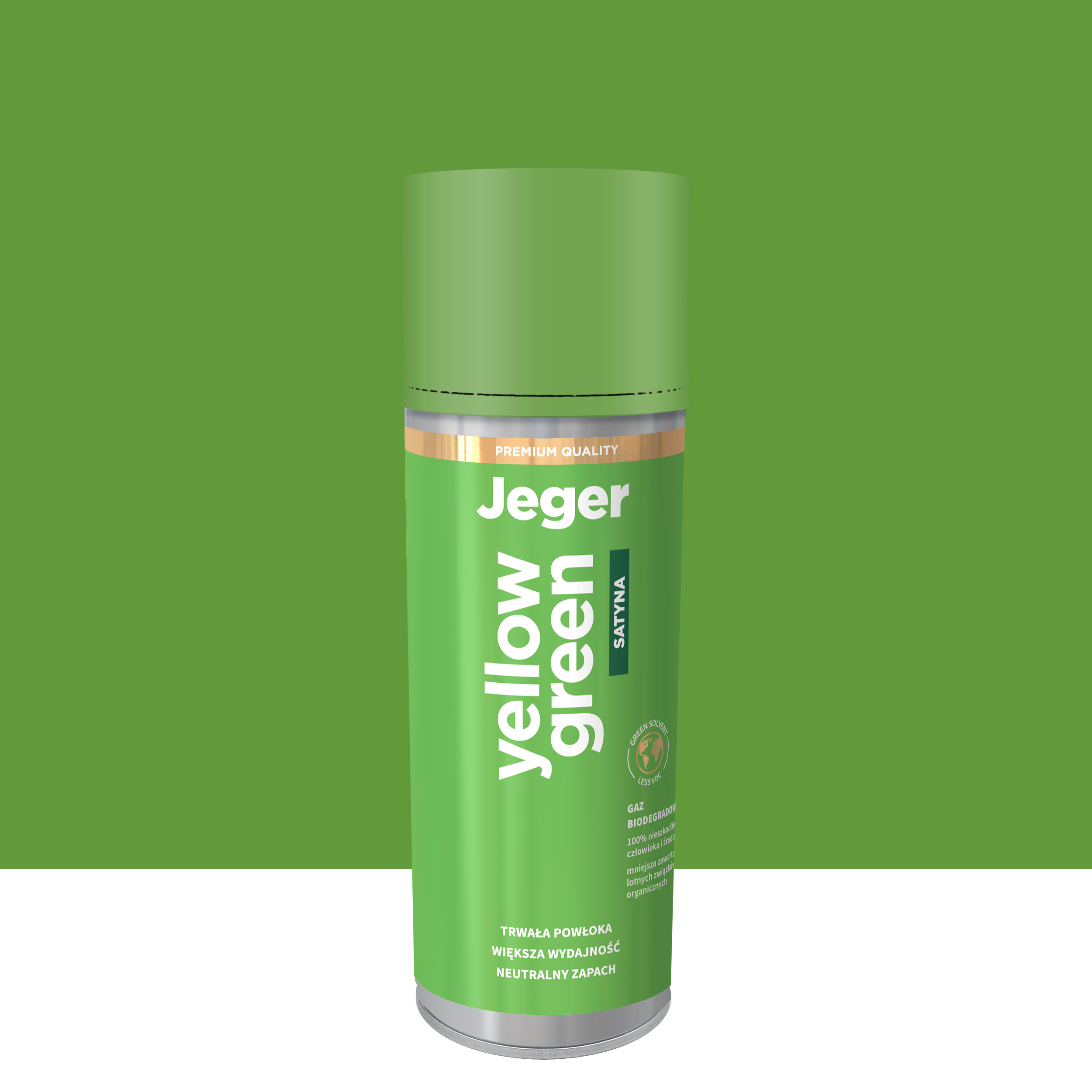Spray 0.4 l zielony satynowy Jeger