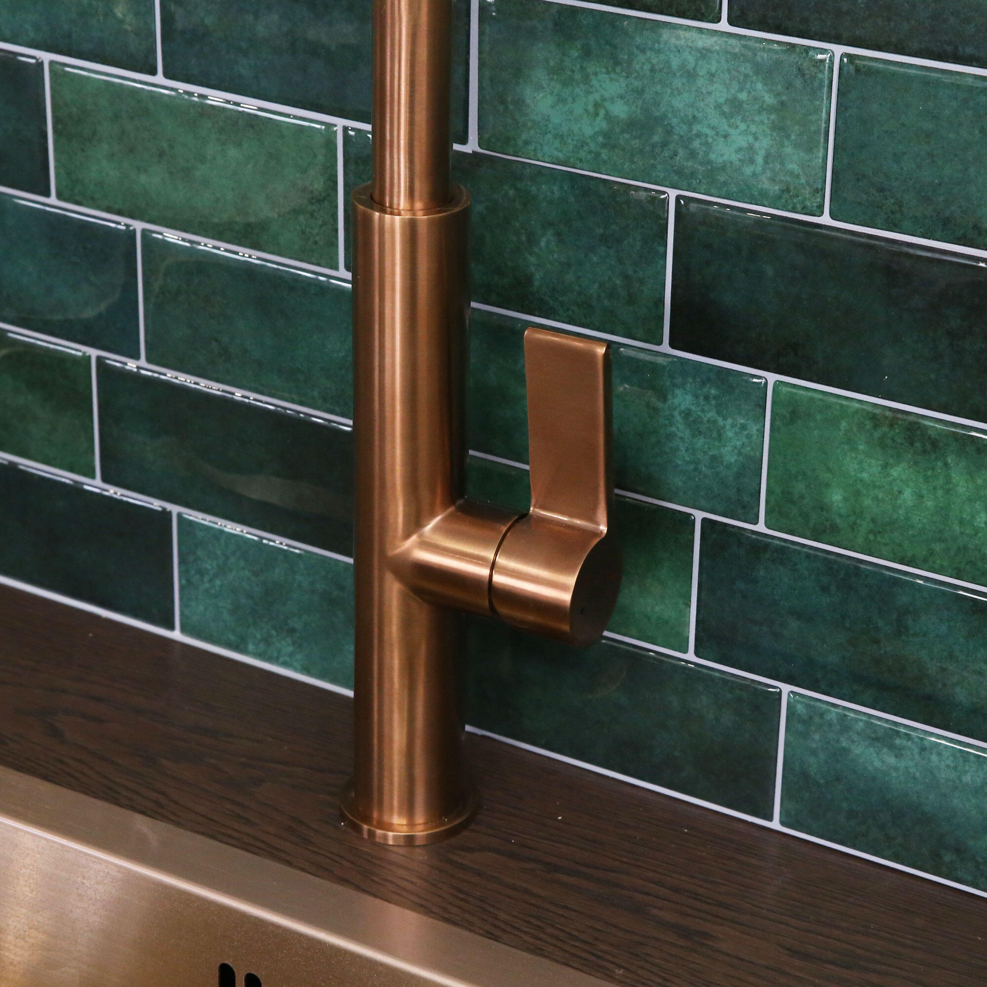 Robinet de cuisine cuivre, Sifflet, ESSEBAGNO - 6