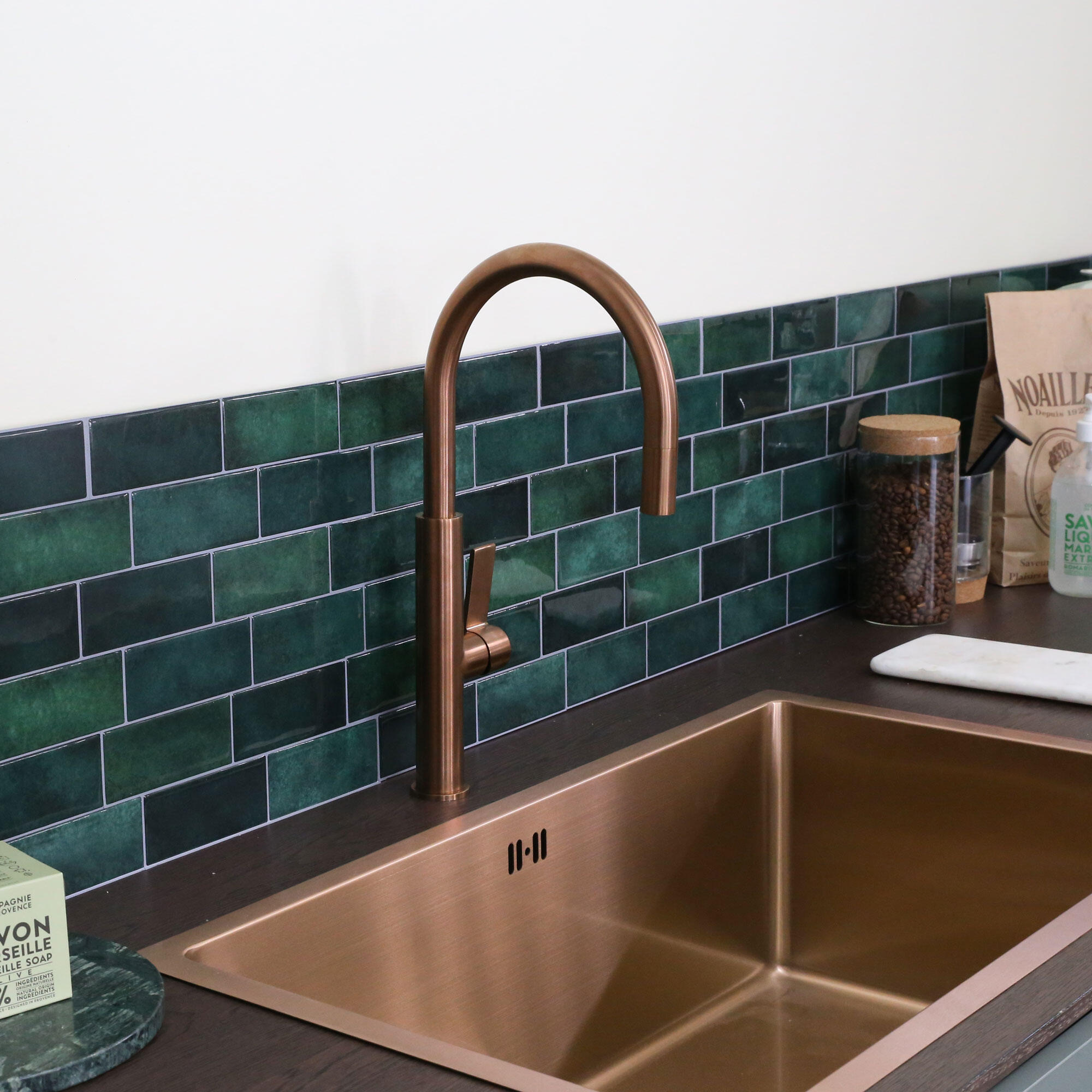 Robinet de cuisine cuivre, Sifflet, ESSEBAGNO - 2