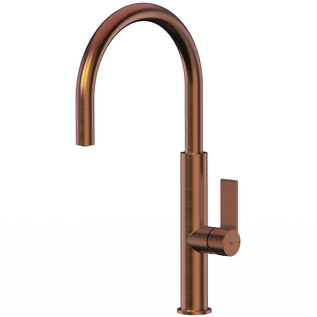 Robinet de cuisine cuivre, Sifflet, ESSEBAGNO - 8