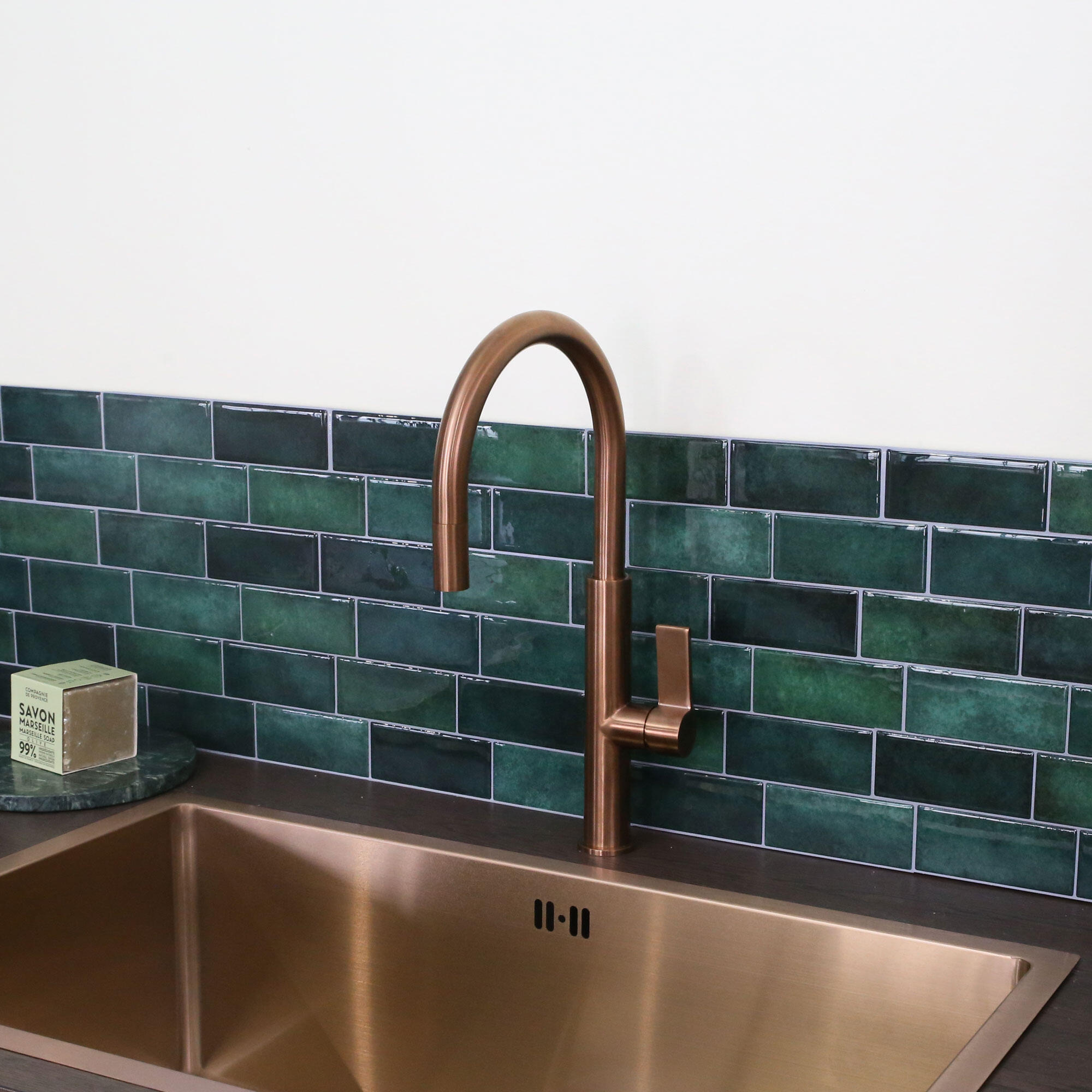 Robinet de cuisine cuivre, Sifflet, ESSEBAGNO - 4
