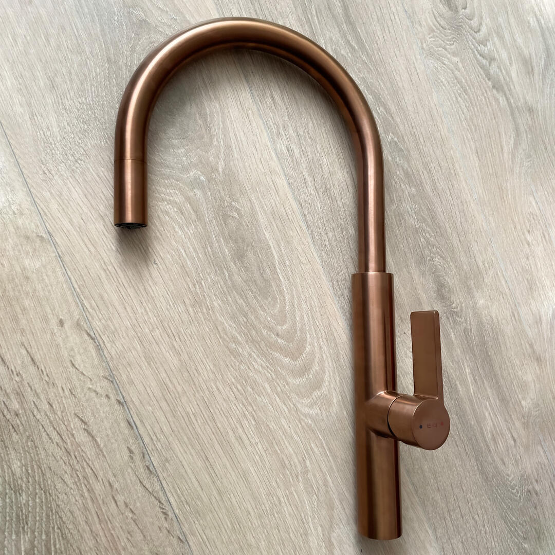 Robinet de cuisine cuivre, Sifflet, ESSEBAGNO - 7