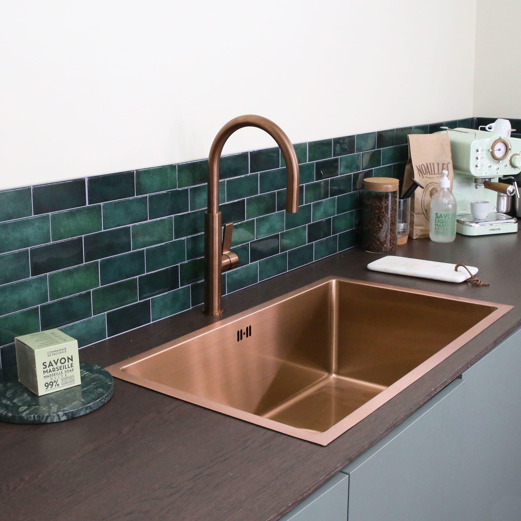 Robinet de cuisine cuivre, Sifflet, ESSEBAGNO - 3
