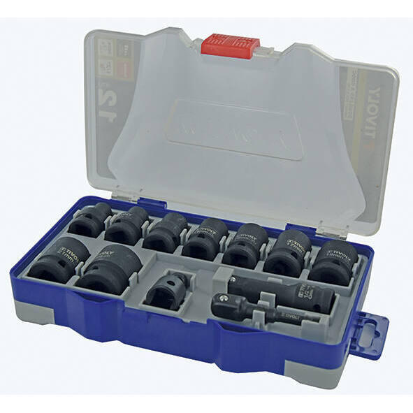 Coffret de douilles à choc series 12 pièces, Diam.8 à 24 mm TIVOLY - 4