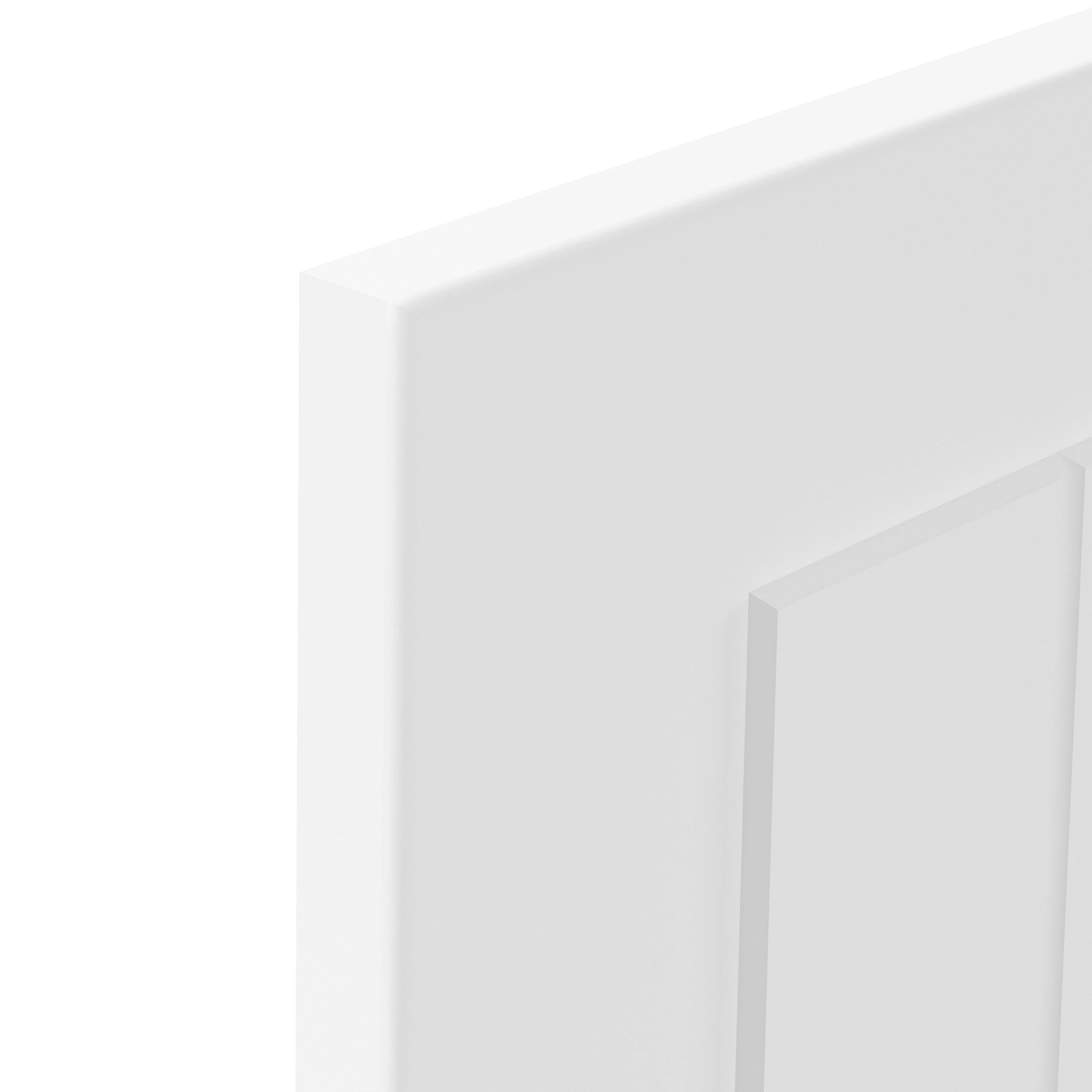 Porta de cozinha Delinia Toscane 15X77 cm branco mate - 4