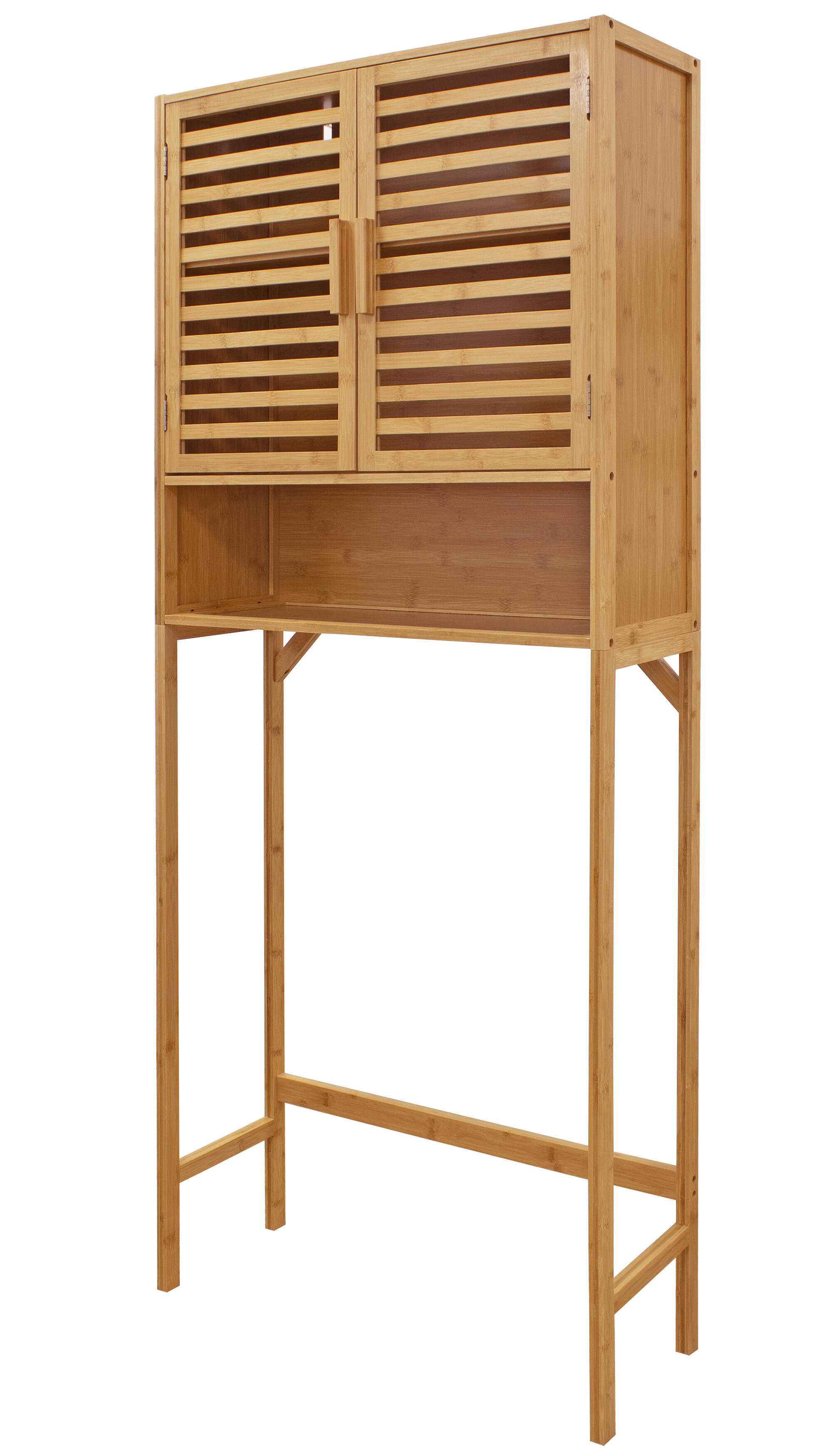 Estantería para lavadora lotus marrón 67.6 x 168 x 25cm