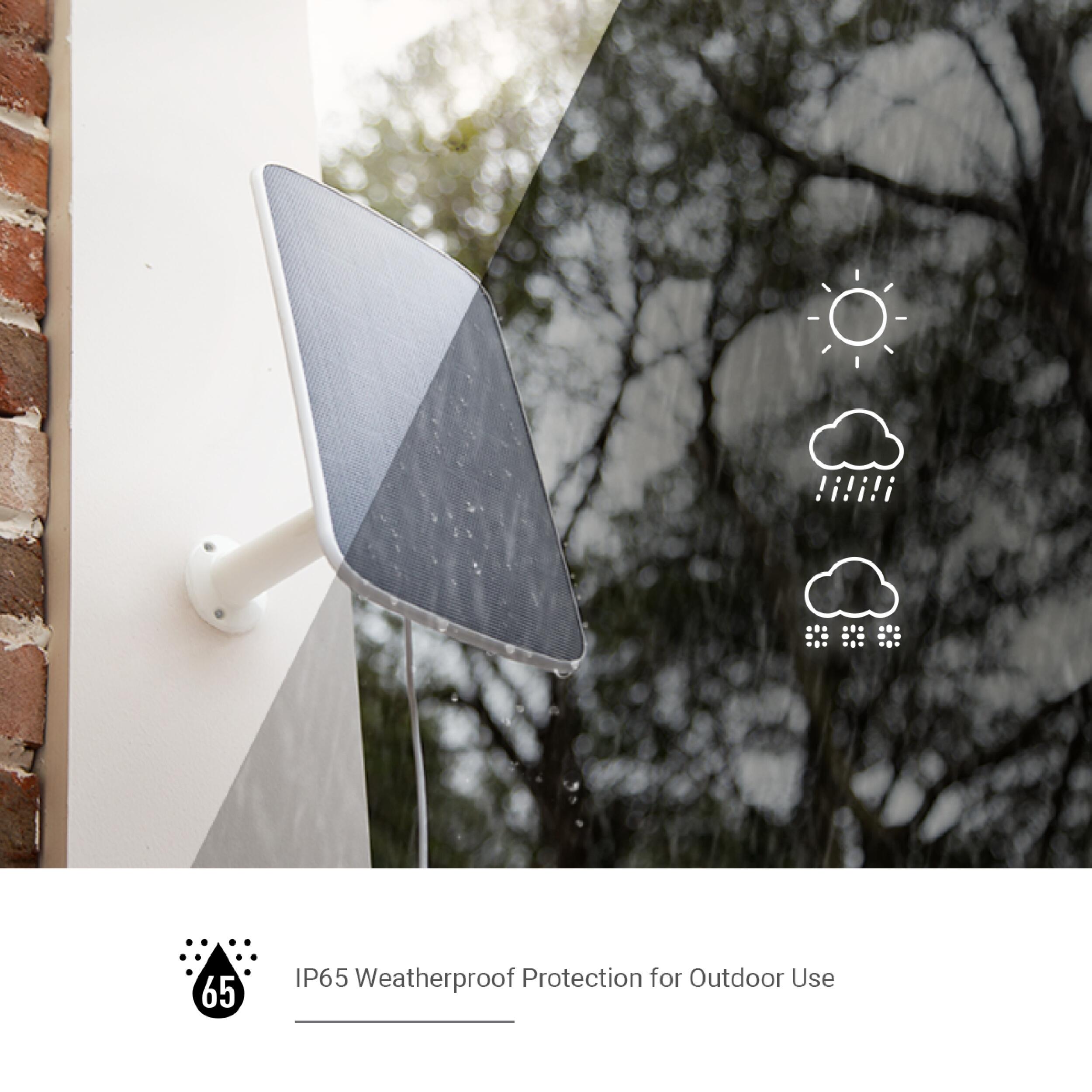 Panneau solaire modèle F avec ports de charge Type C, EZVIZ - 8