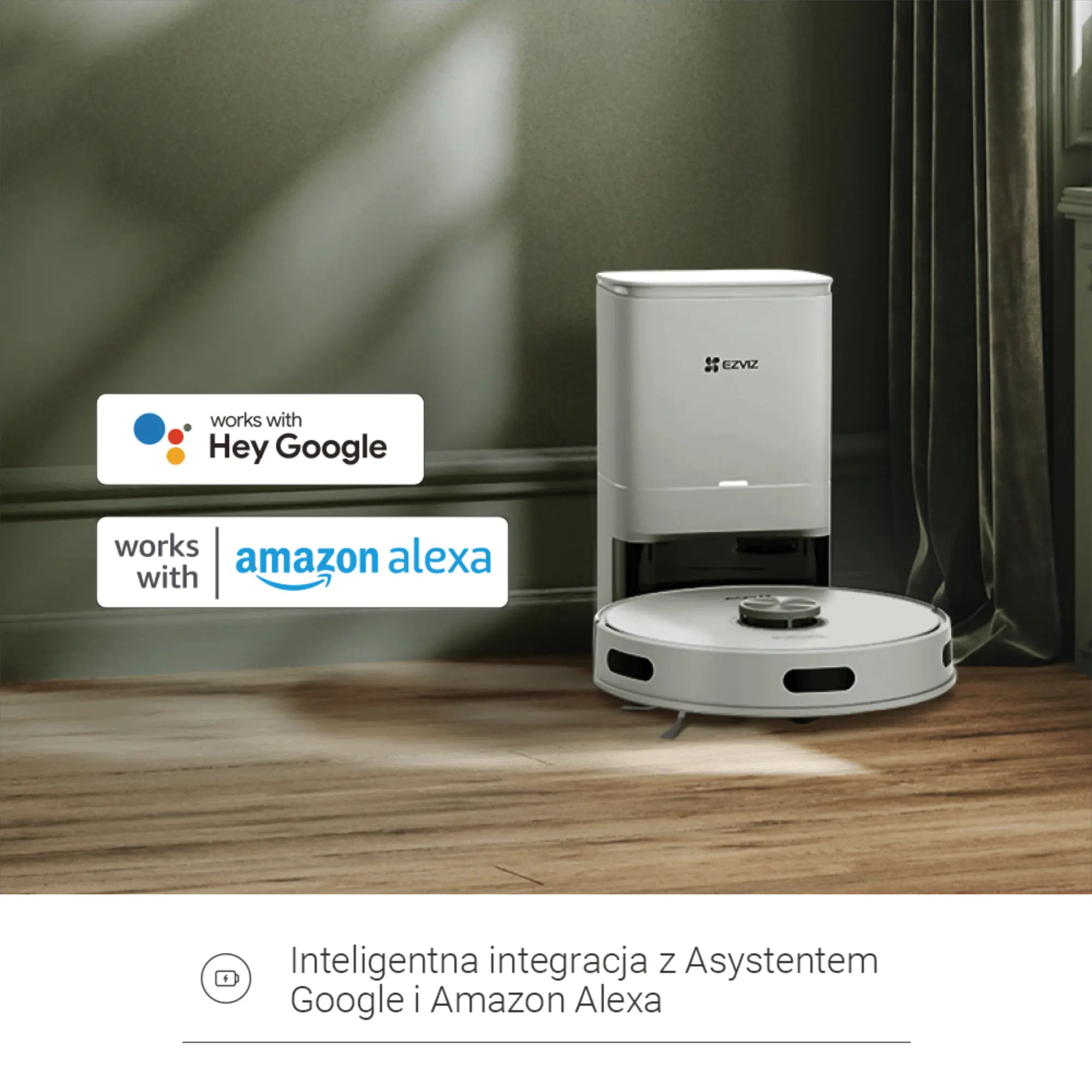 Robot sprzątający RE5 PLUS EZVIZ - 10