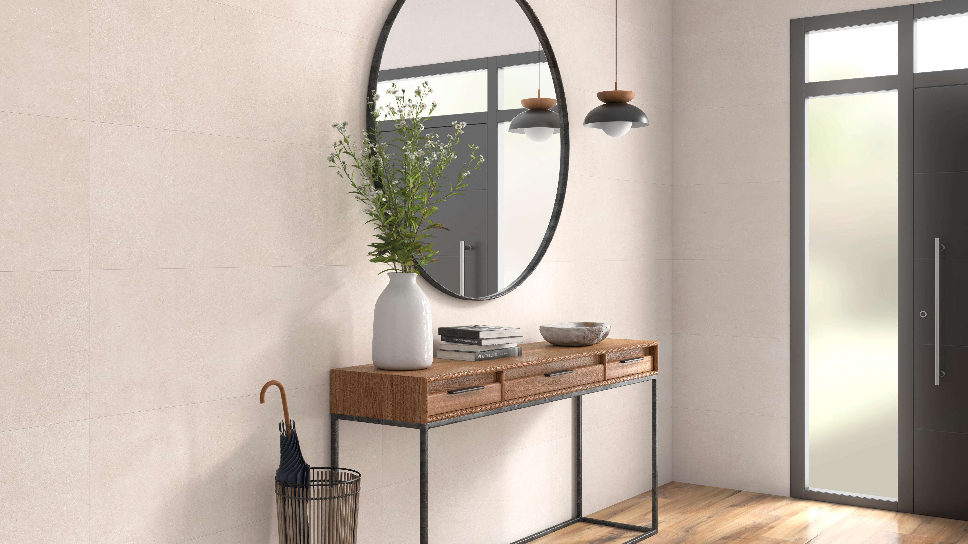 Revestimento cerâmico Norton Cream 30x90 cm - 9