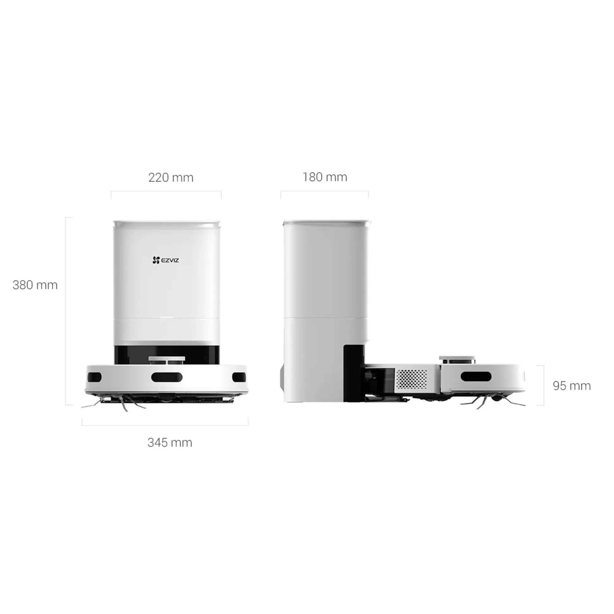 Robot sprzątający RE5 PLUS EZVIZ - 9