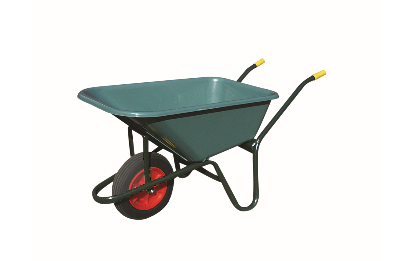Carriola In Plastica Da 160 Litri Viola Con Ruote Antifornatura – Ideale Per Giardino, Equitazione E Agricoltura, Modello Agri Barrow