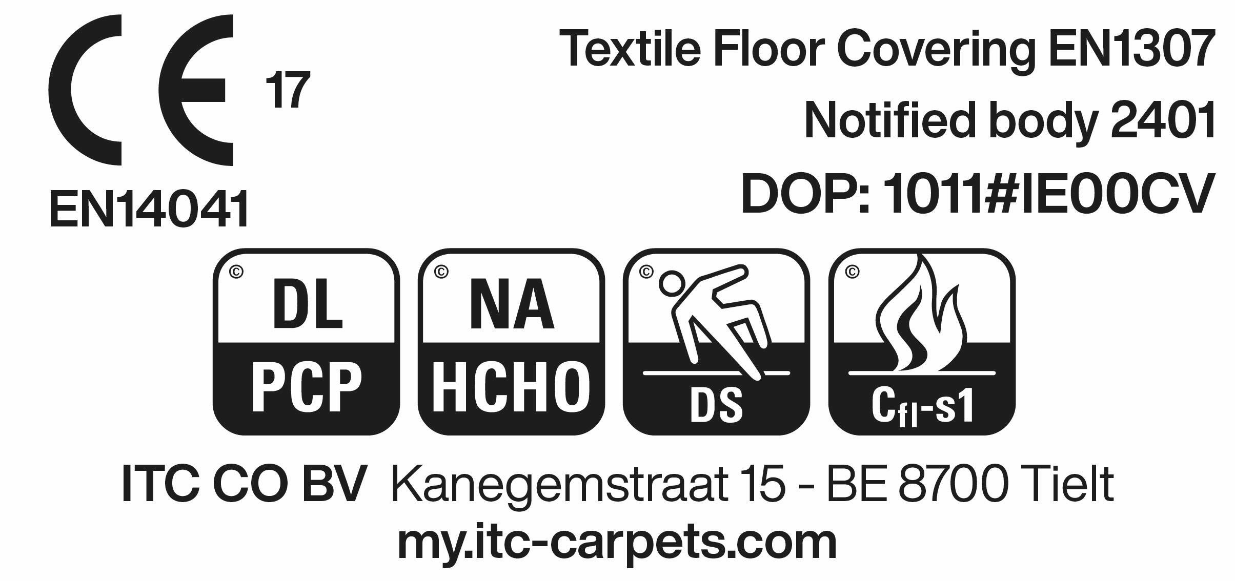 Echantillon moquette velours uni beige London - 2