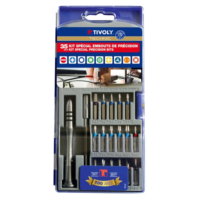 Set de 35 microvissages de précision TIVOLY