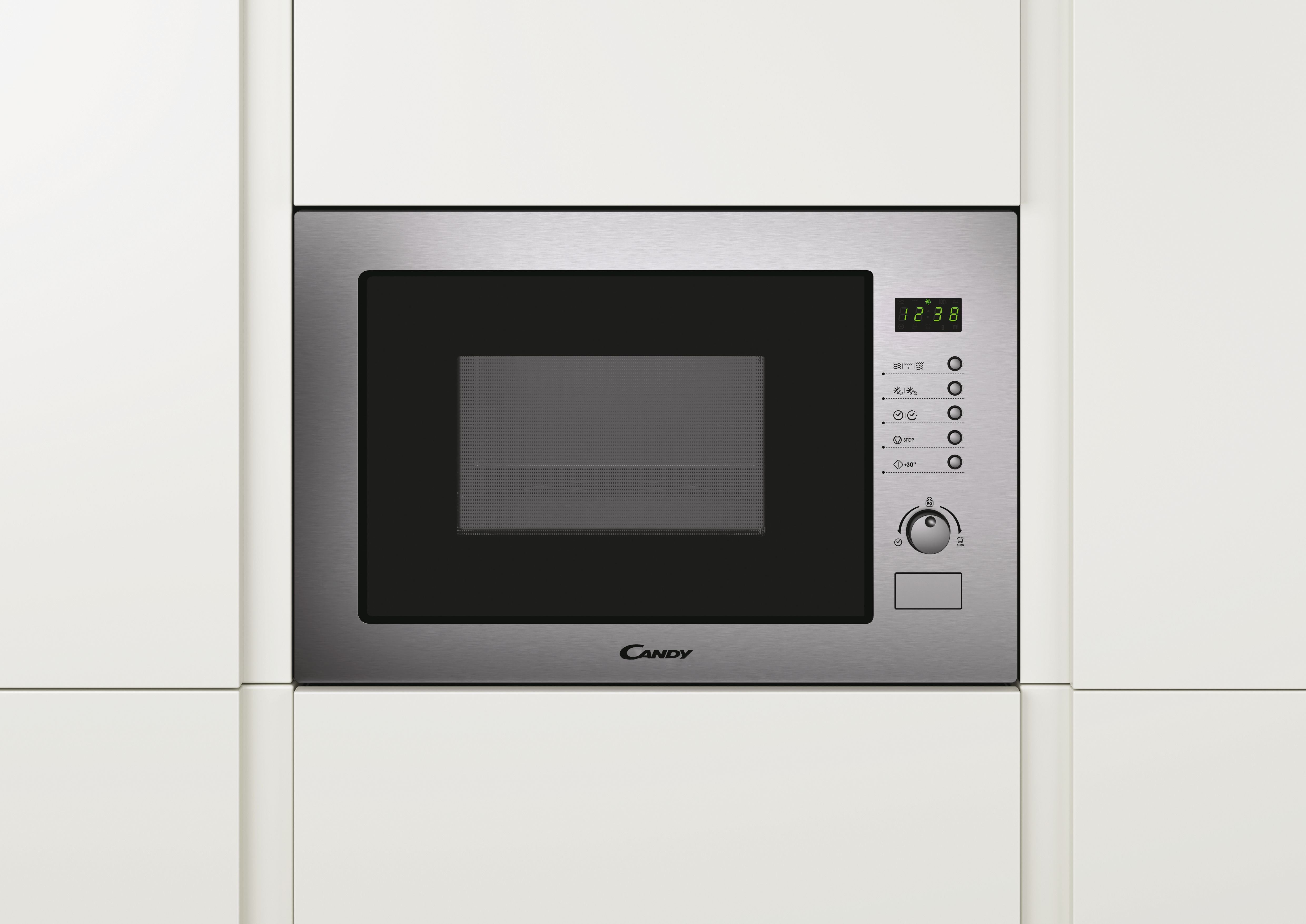 Micro-ondes intégrable grill CANDY MOS25X Inox - 2