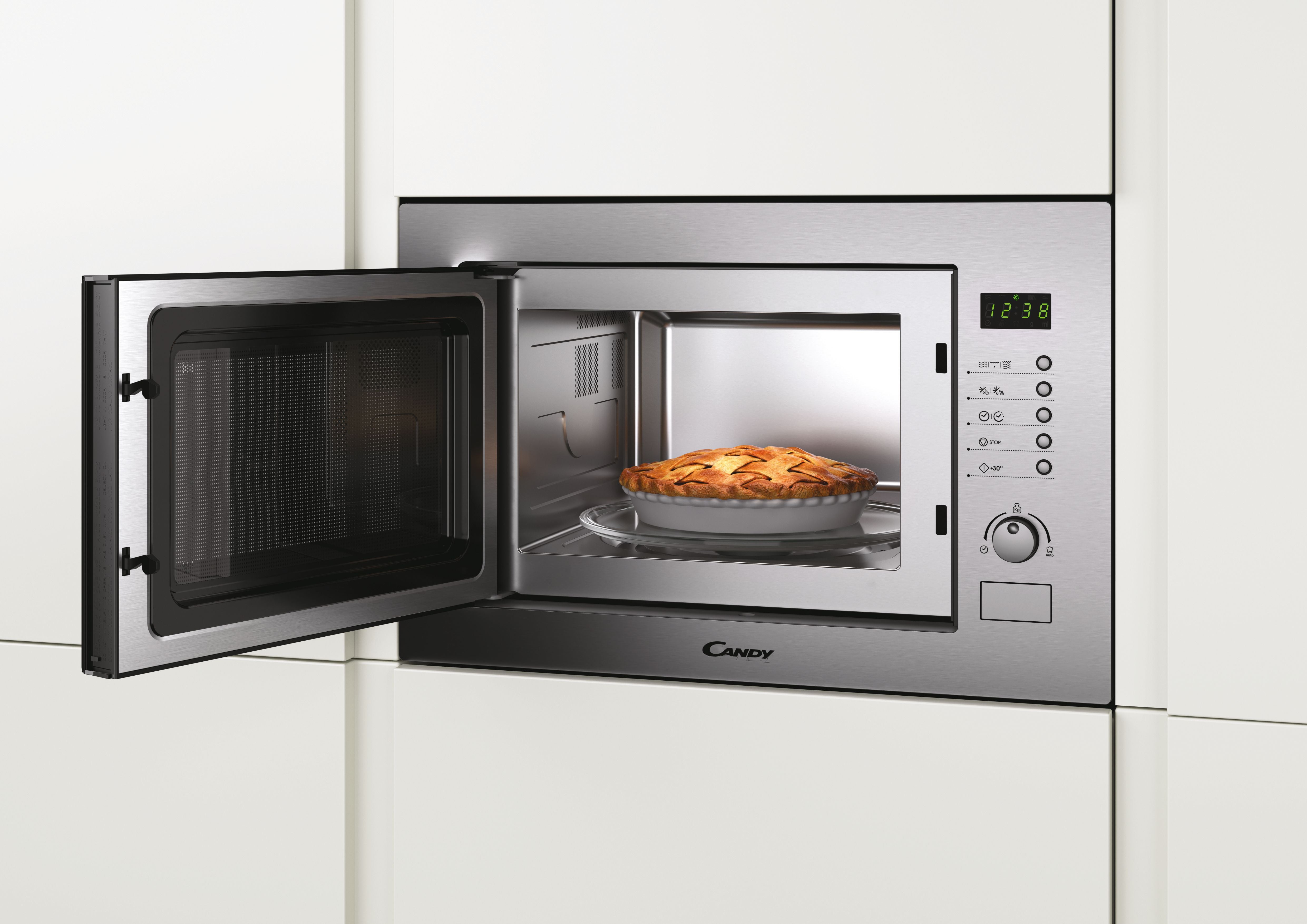 Micro-ondes intégrable grill CANDY MOS25X Inox - 3