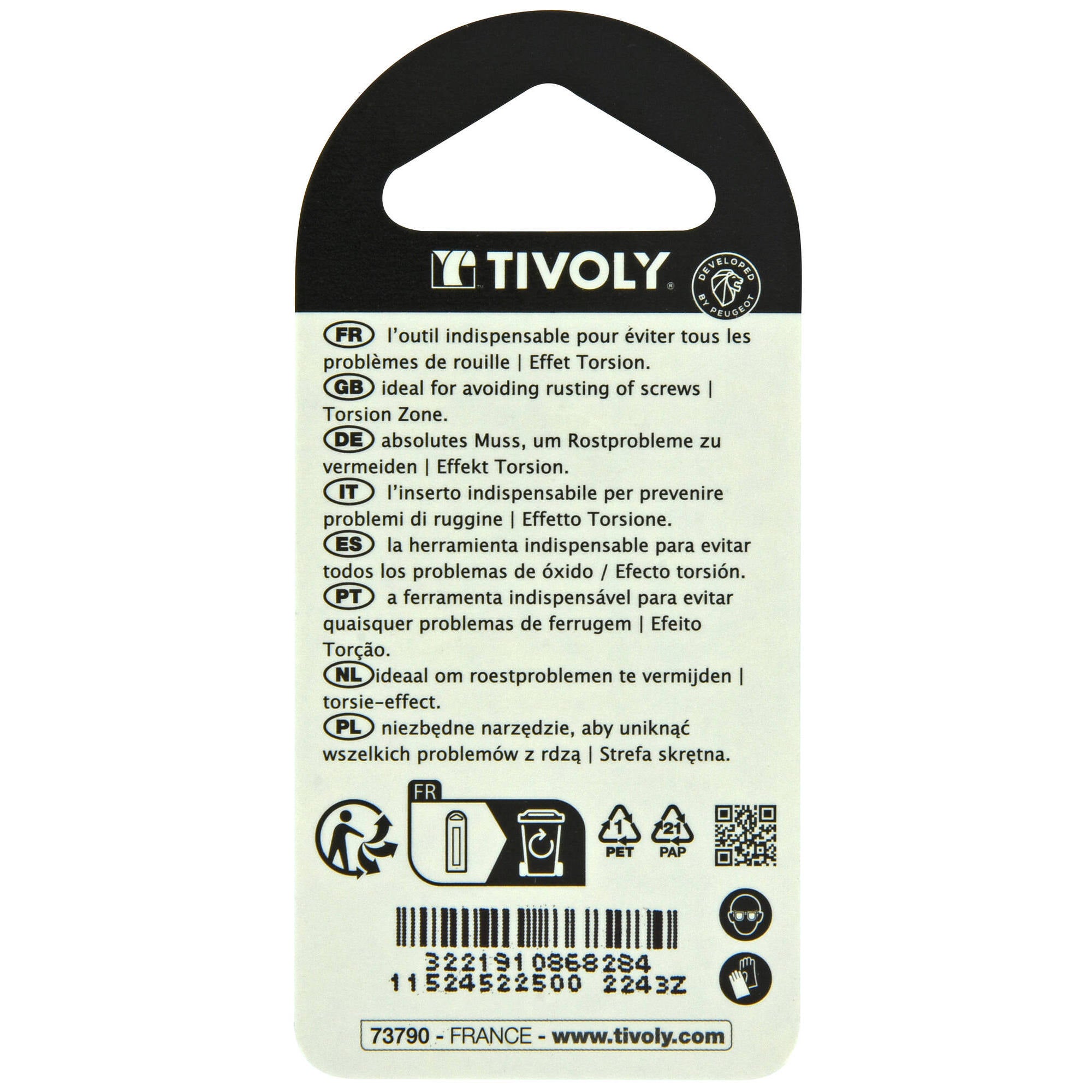 Embout de vissage torx inox n° 20, Diam.4-4,2 mm TIVOLY - 3