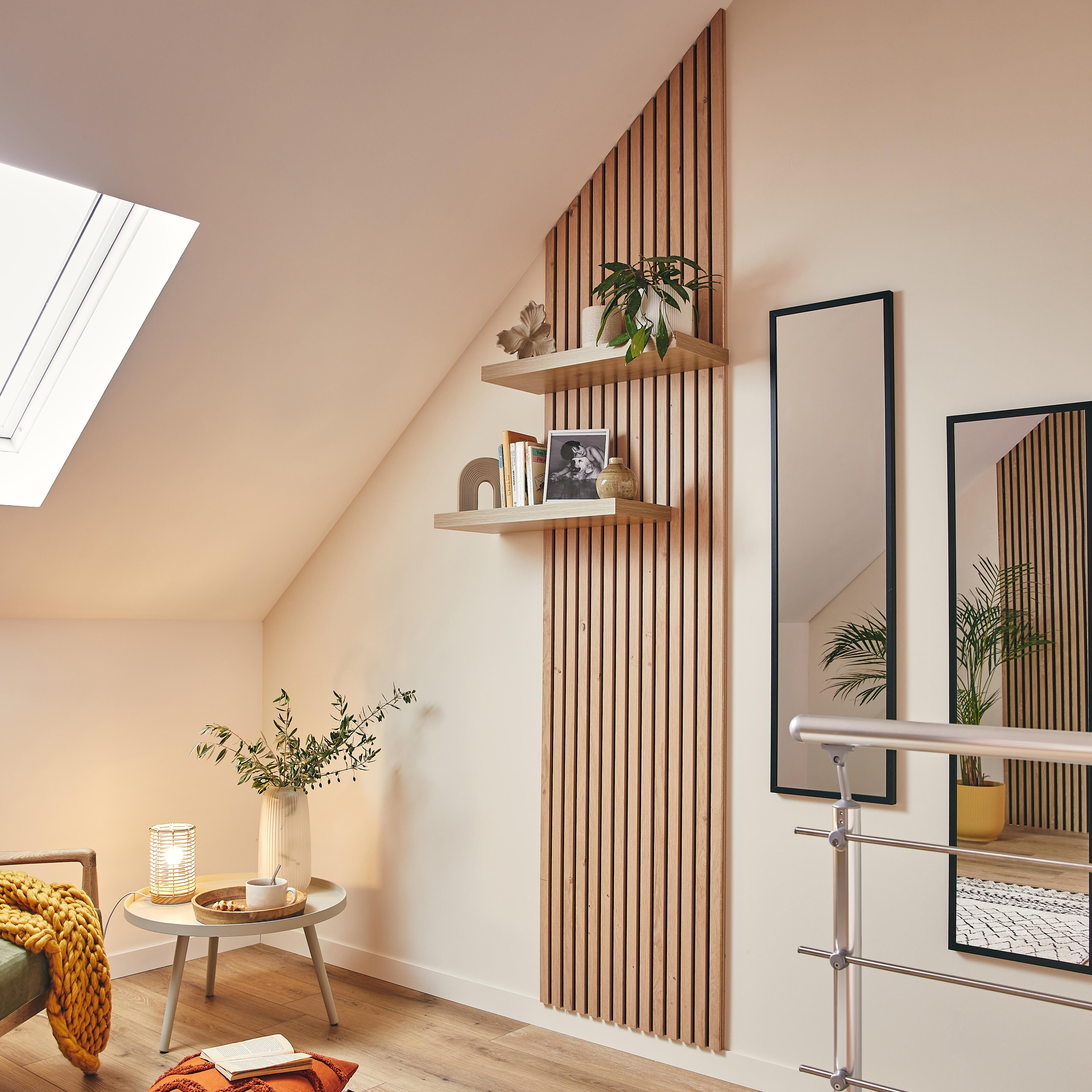 Candeeiro de mesa POPPY 1LUZ BASE MADEIRA RATTAN - 18