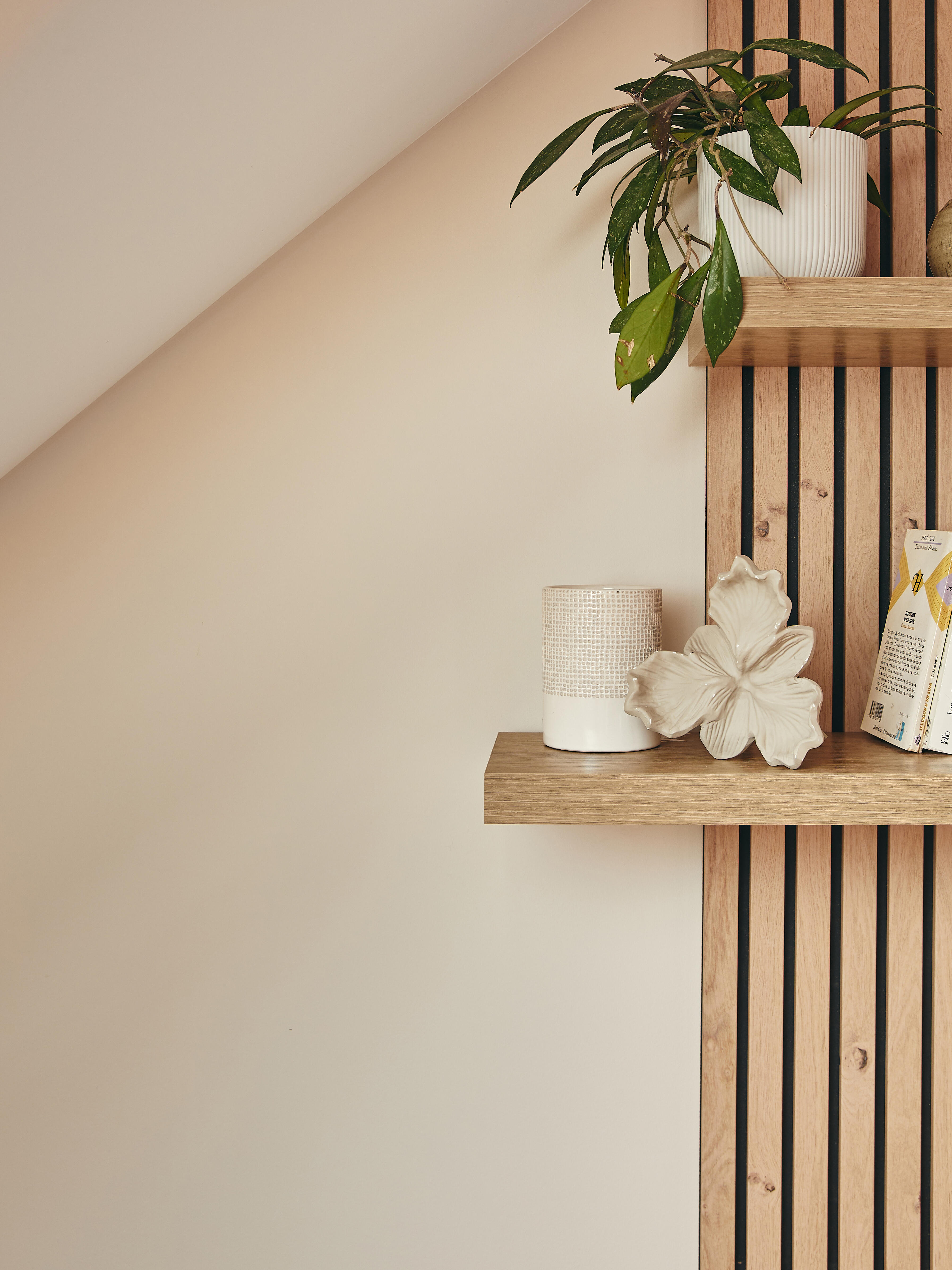 Candeeiro de mesa POPPY 1LUZ BASE MADEIRA RATTAN - 15