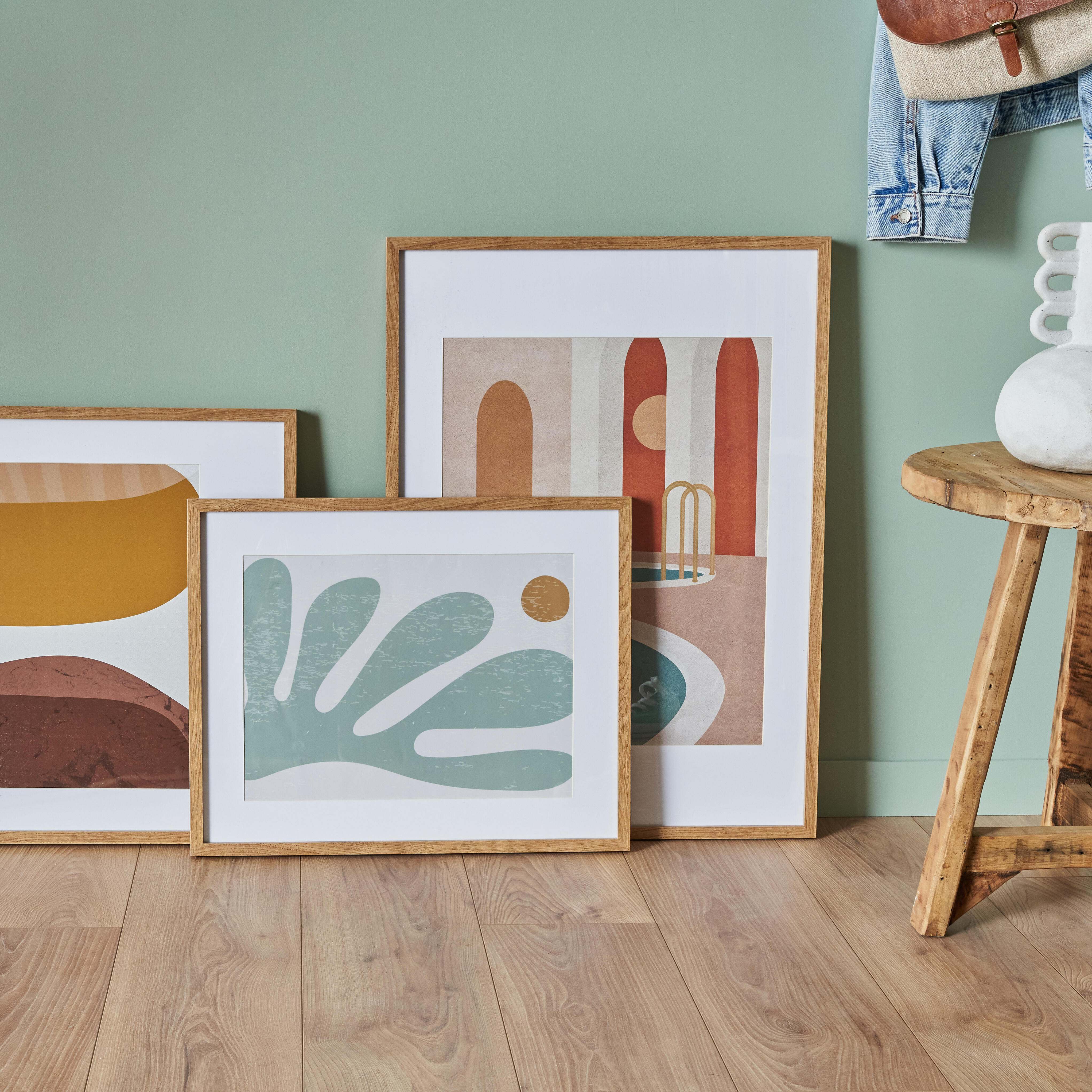 Peinture mur, boiserie vert des halles velours LIBÉRON 163 faubourg 2.5L - 5