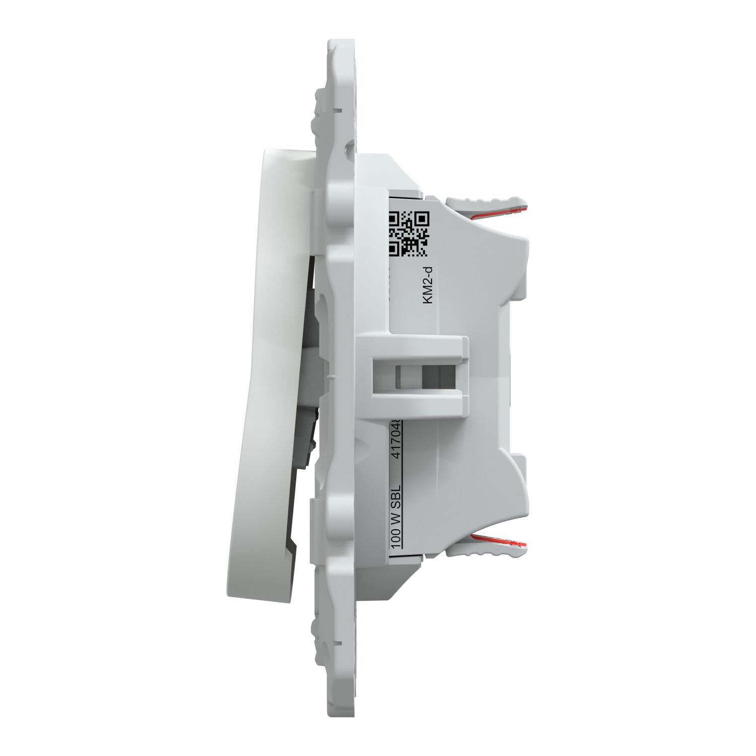 Double interrupteur va-et-vient à assembler Ovalis, SCHNEIDER ELECTRIC, blanc - 5