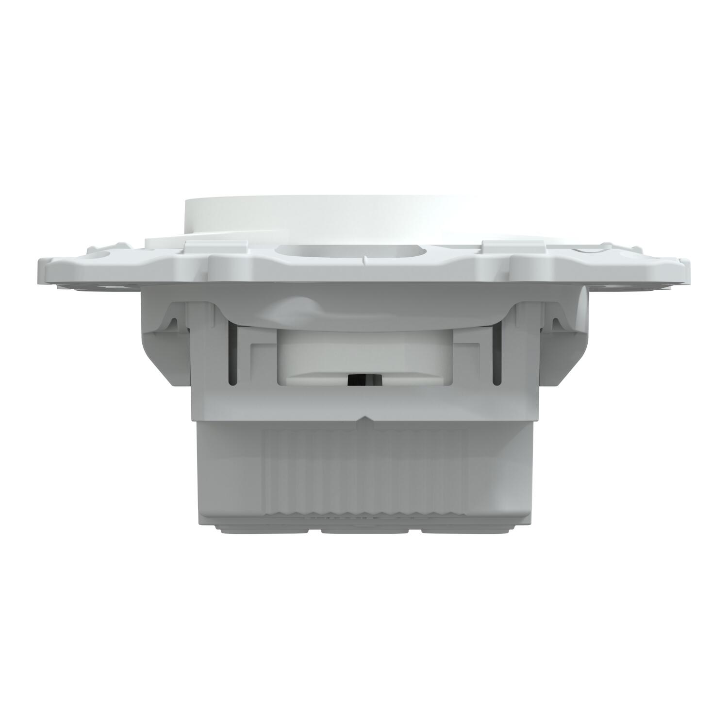 Prise avec terre affleurante à assembler Ovalis, SCHNEIDER ELECTRIC, blanc - 7