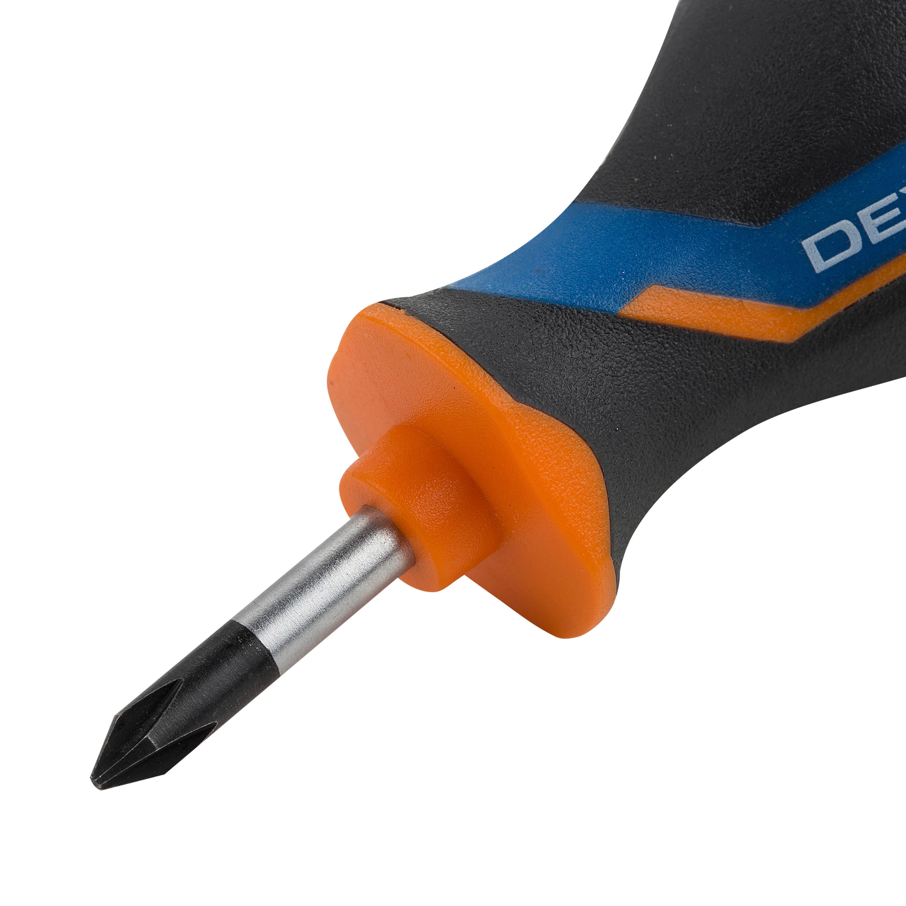 Tournevis boule cruciforme phillips PH1, L.25 mm DEXTER - 6