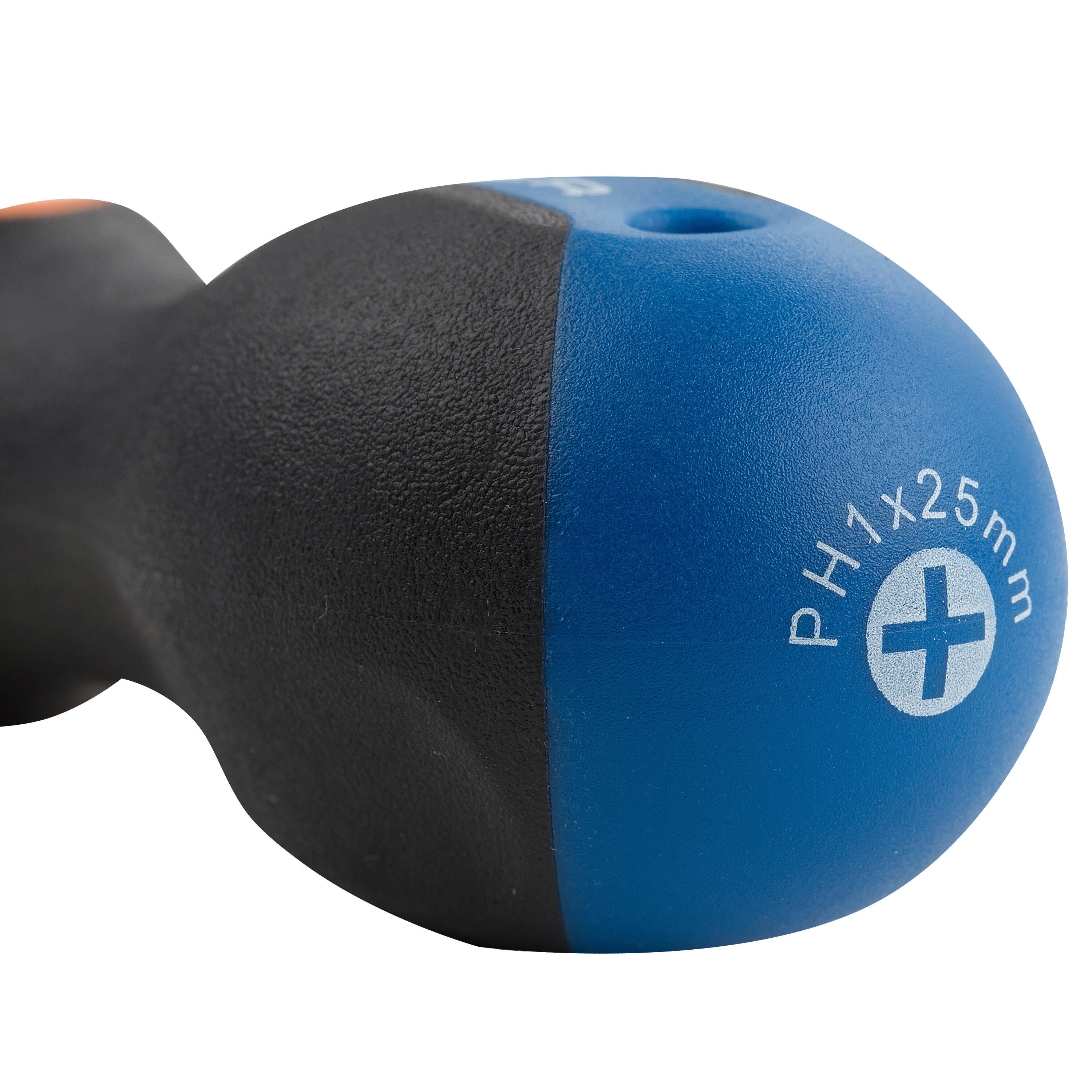 Tournevis boule cruciforme phillips PH1, L.25 mm DEXTER - 4