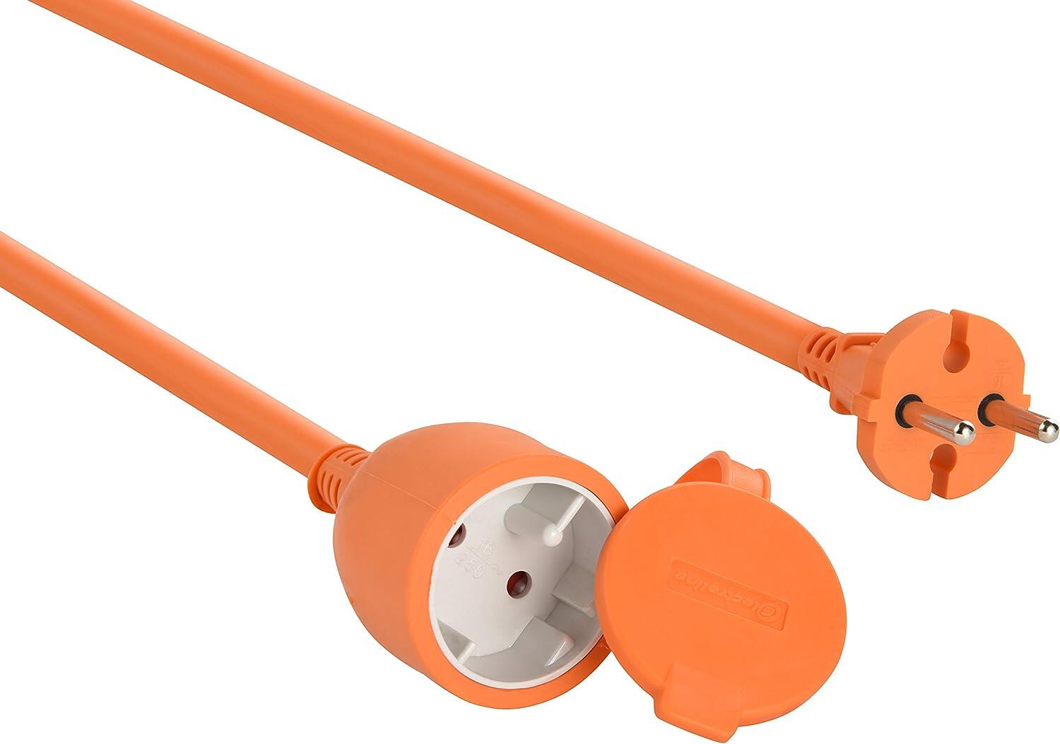 Rallonge électrique 2x1.5 mm² L.25 m | Leroy Merlin