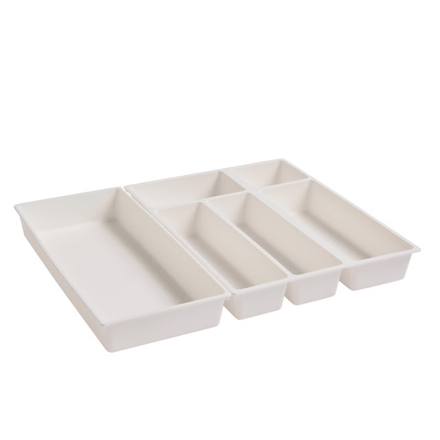 Set de cuberteros ELEKI blanco