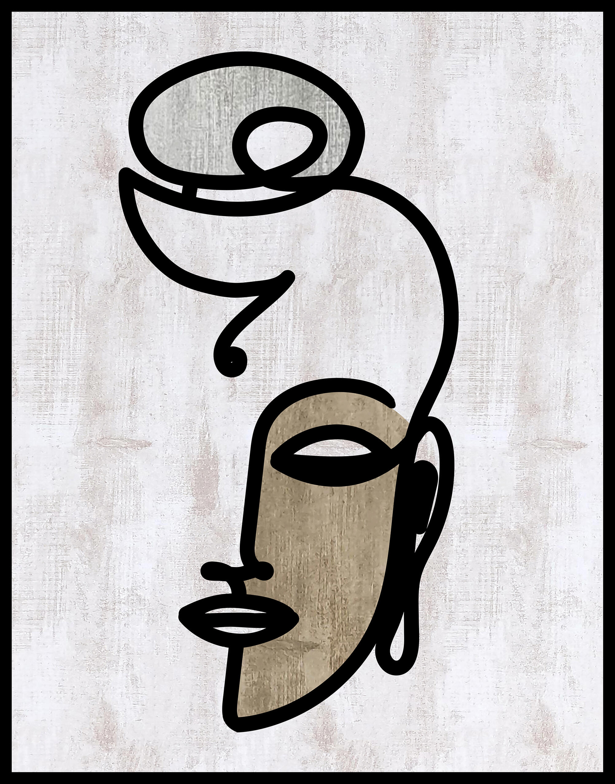 Cuadro enmarcado Decoline Buda 42 cm x 52 cm - 5