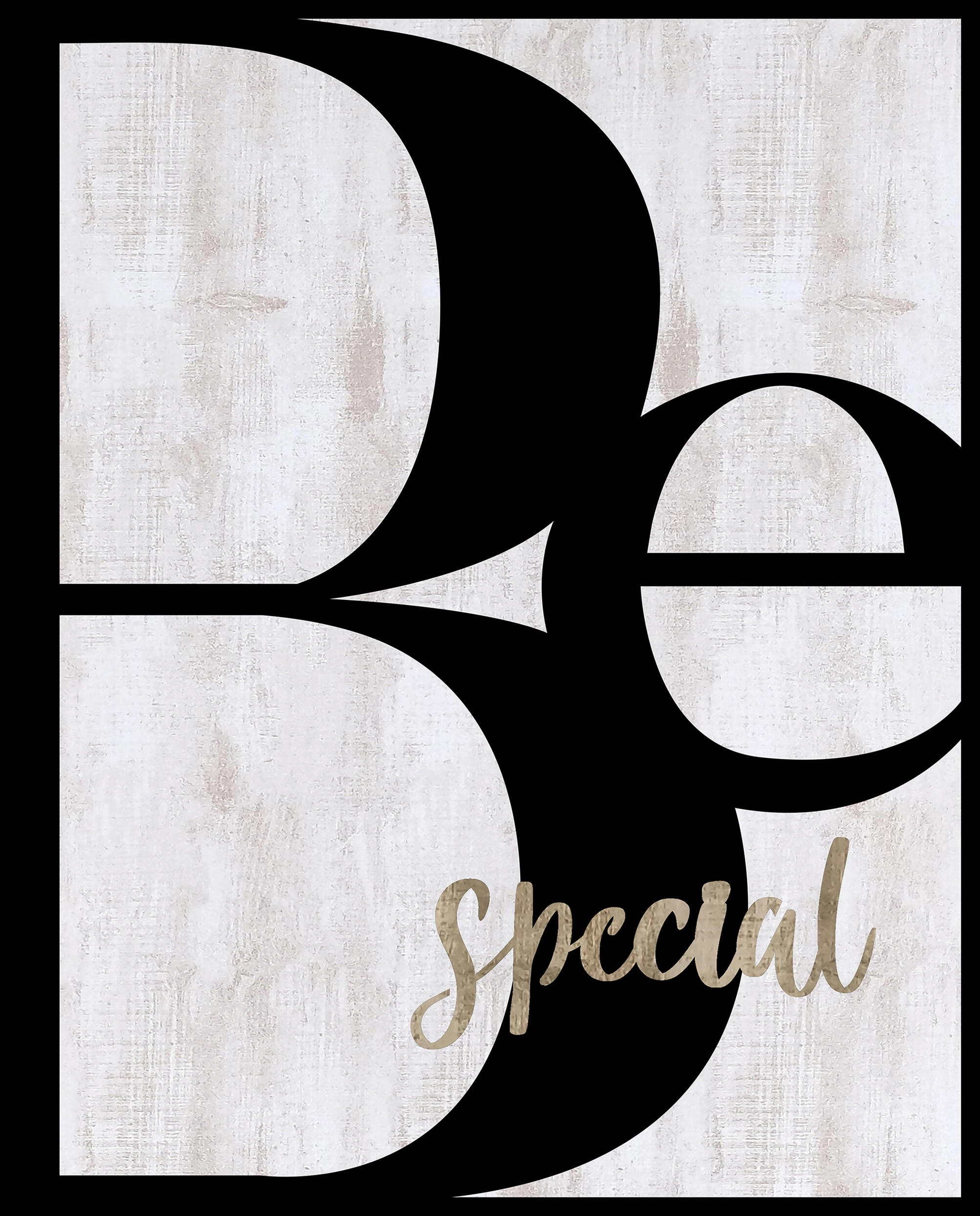 Cuadro enmarcado Decoline Be Especial 42 cm x 52 cm - 5