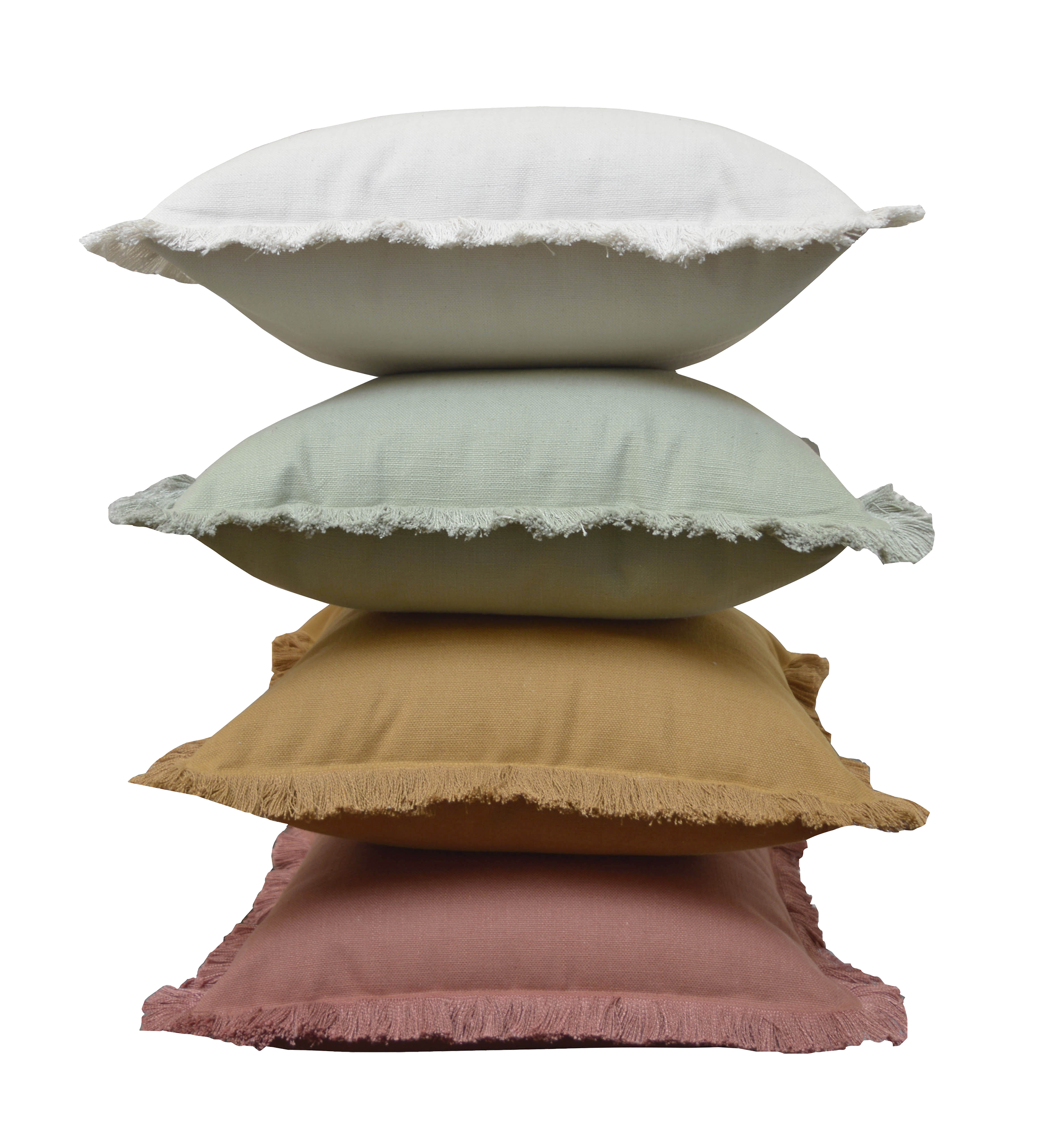 Cuscino INSPIRE Lucile havana rosso 45 x 45 cm - 13