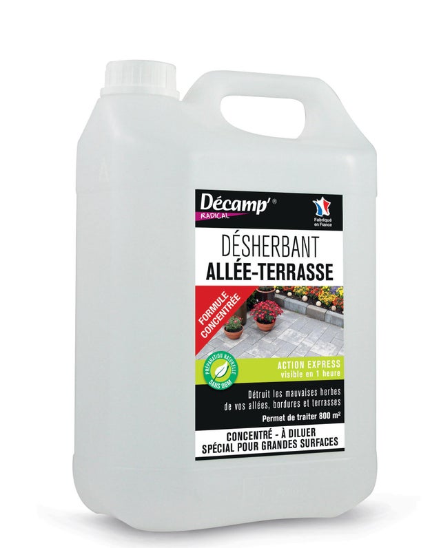 Désherbant Allées et Terrasses 5L 