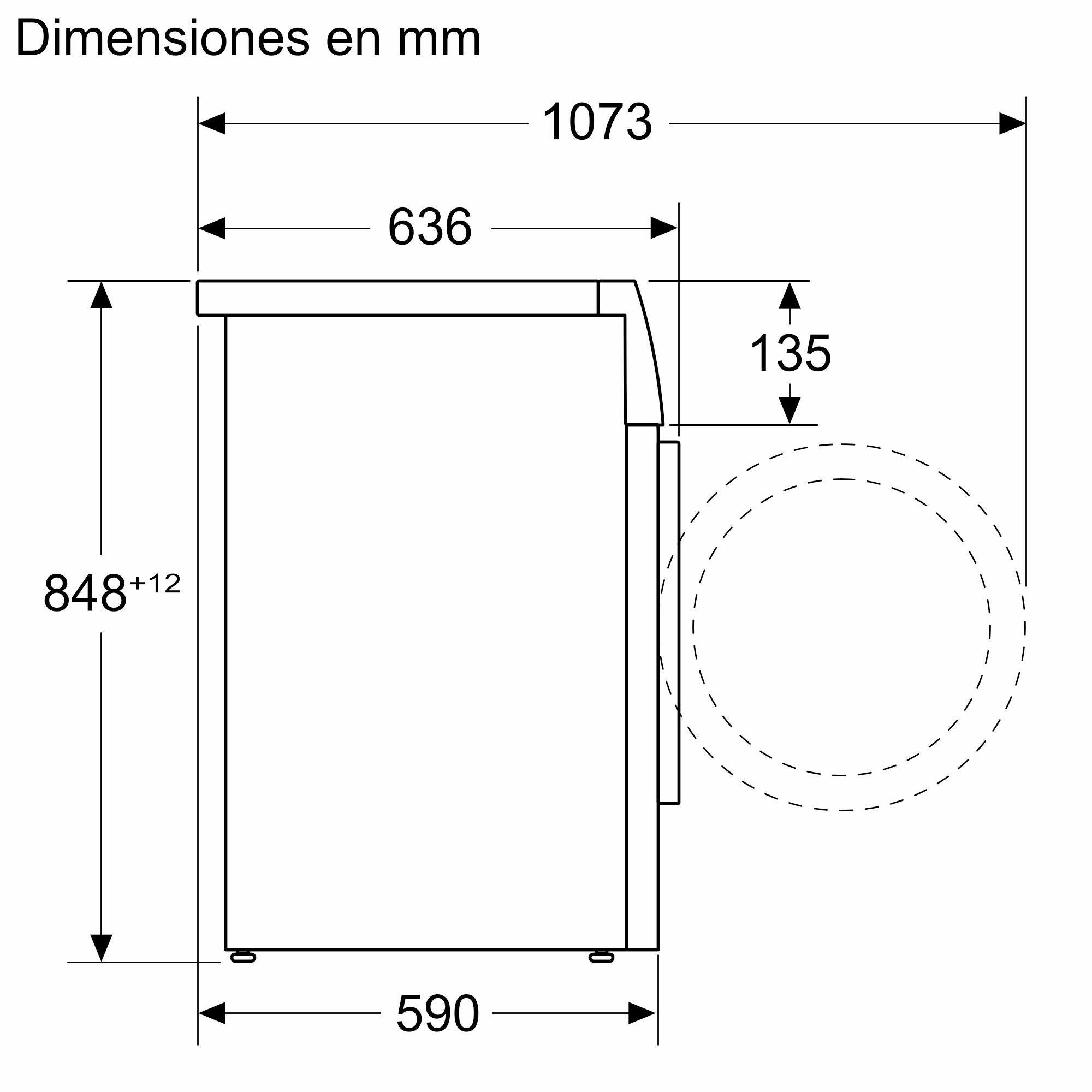 Lavadora BALAY 3TS390B carga frontal 9 Kg 1200 rpm 12 programas clase A blanco - 5