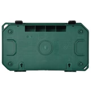 Boîte étanche avec multiprise étanche 4 prises IP44 5m vert, Electraline - 7