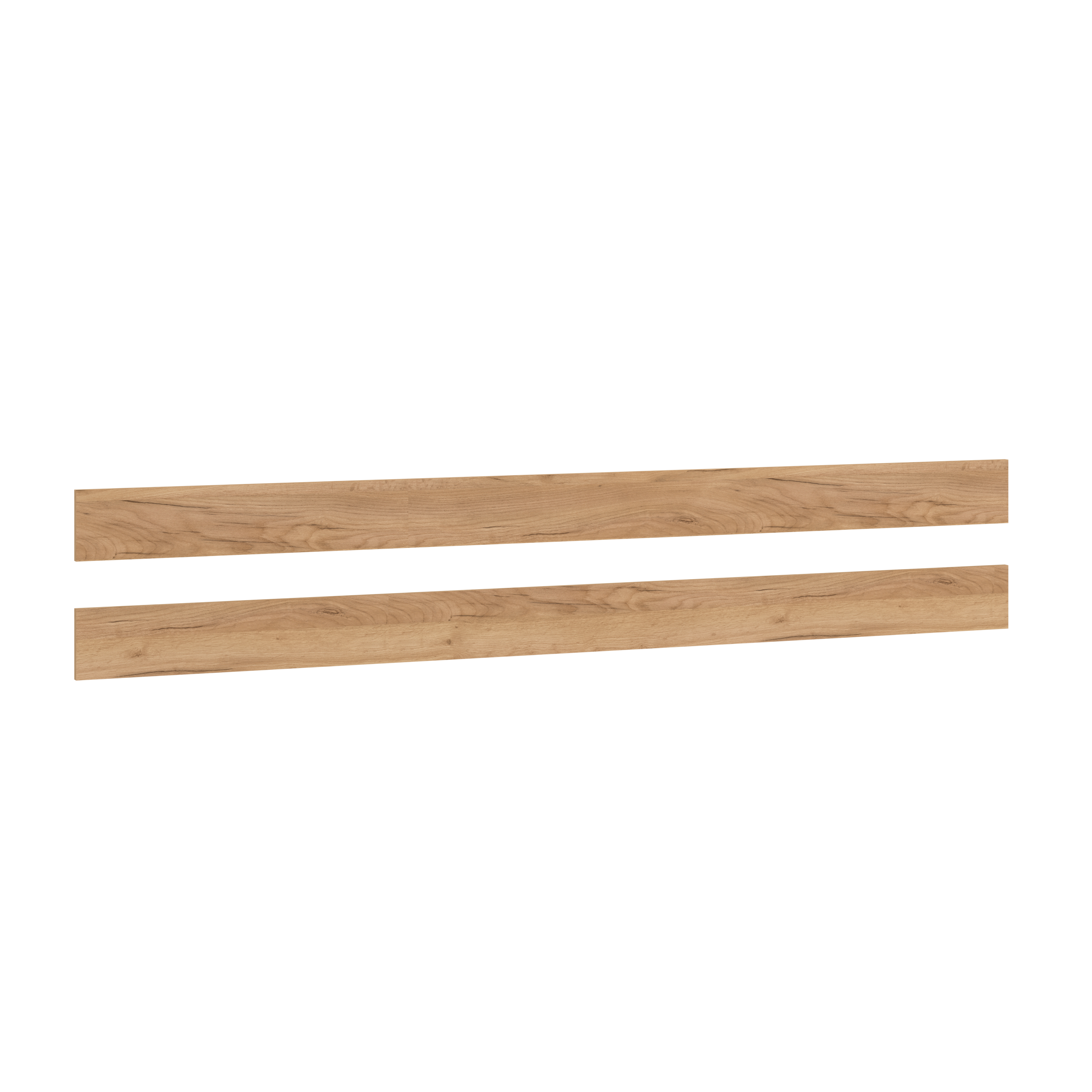 Listwa dystansowa korpusu szafy 15 x 225.6 cm dąb craft 2 szt.