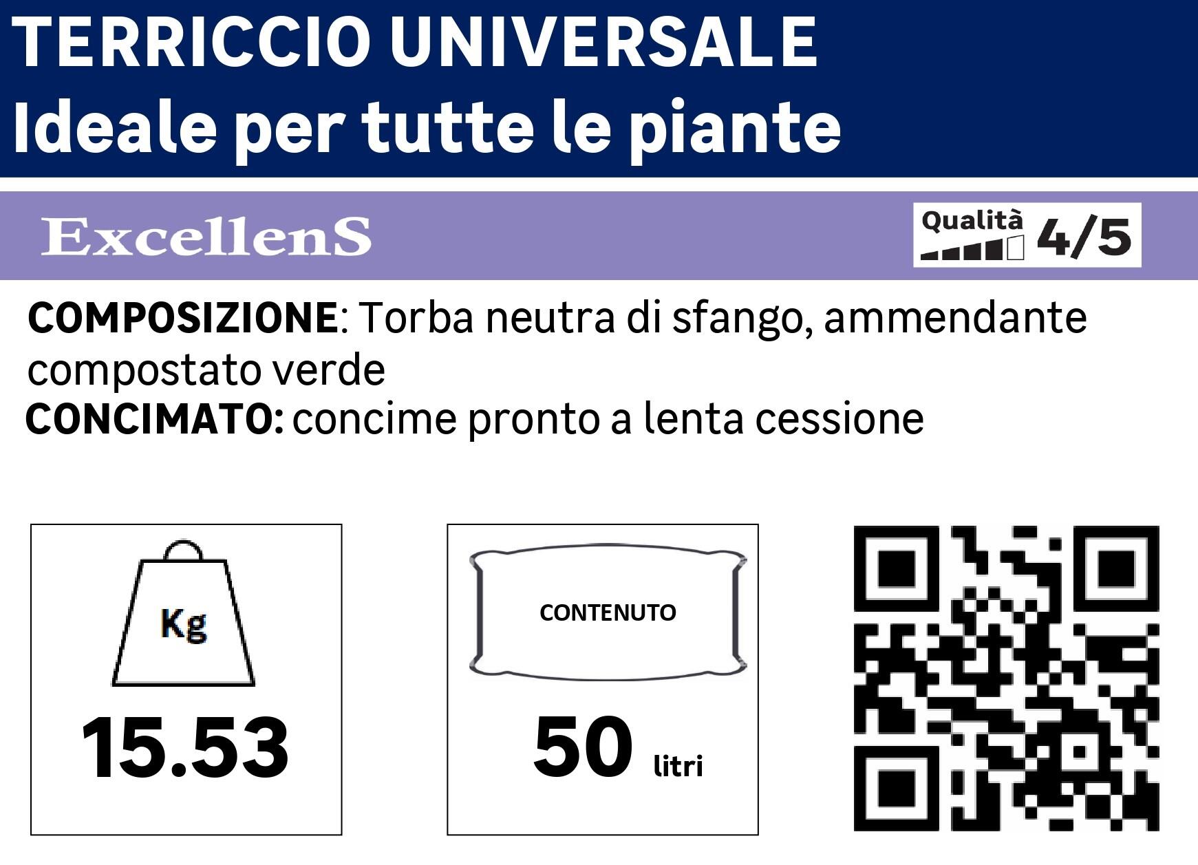 Terriccio COMPO universale 50L - 3