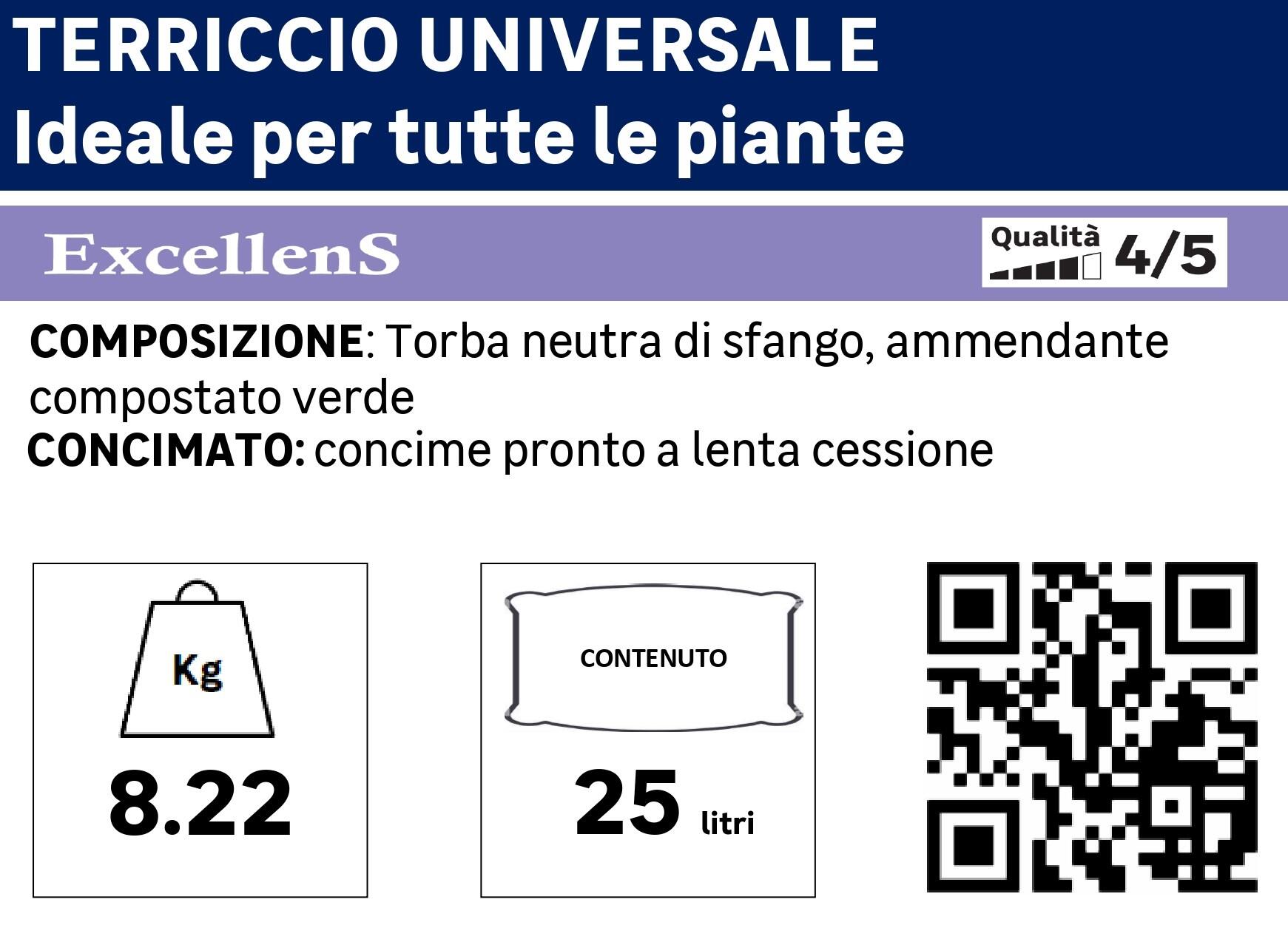 Terriccio COMPO universale 25L - 3