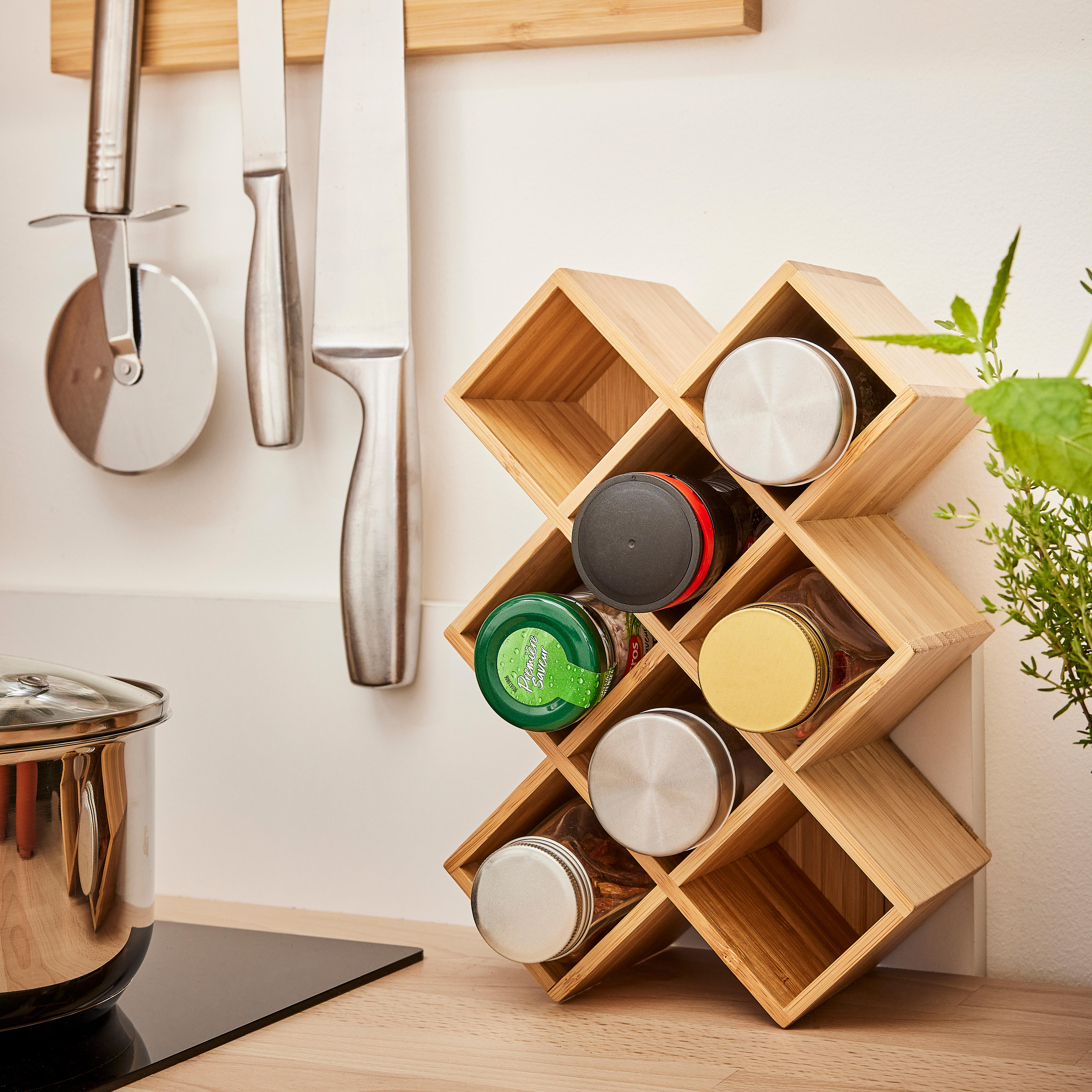 Etagère à épices marron DELINIA - 4