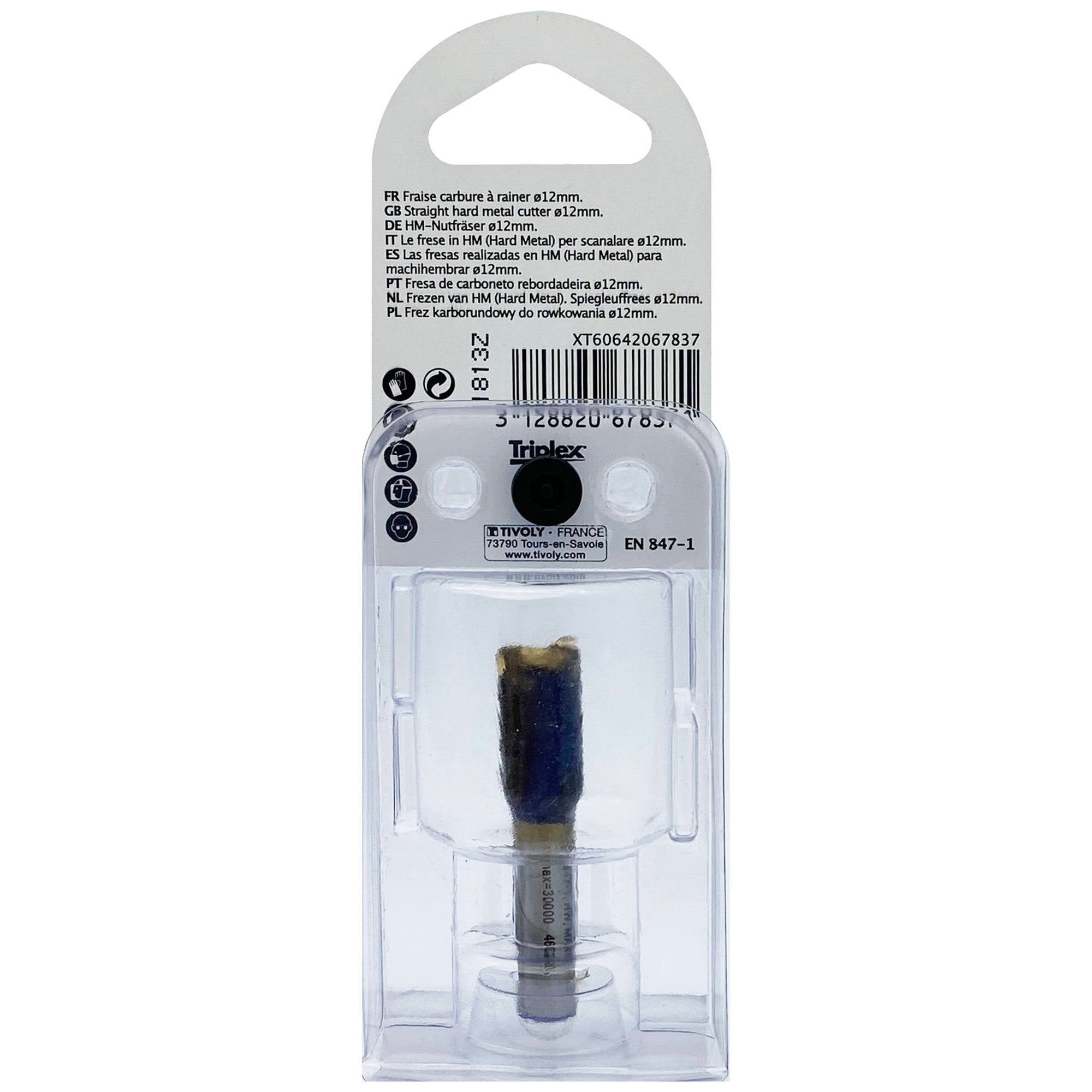 Fraise à rainer, Diam.12 mm TIVOLY - 3