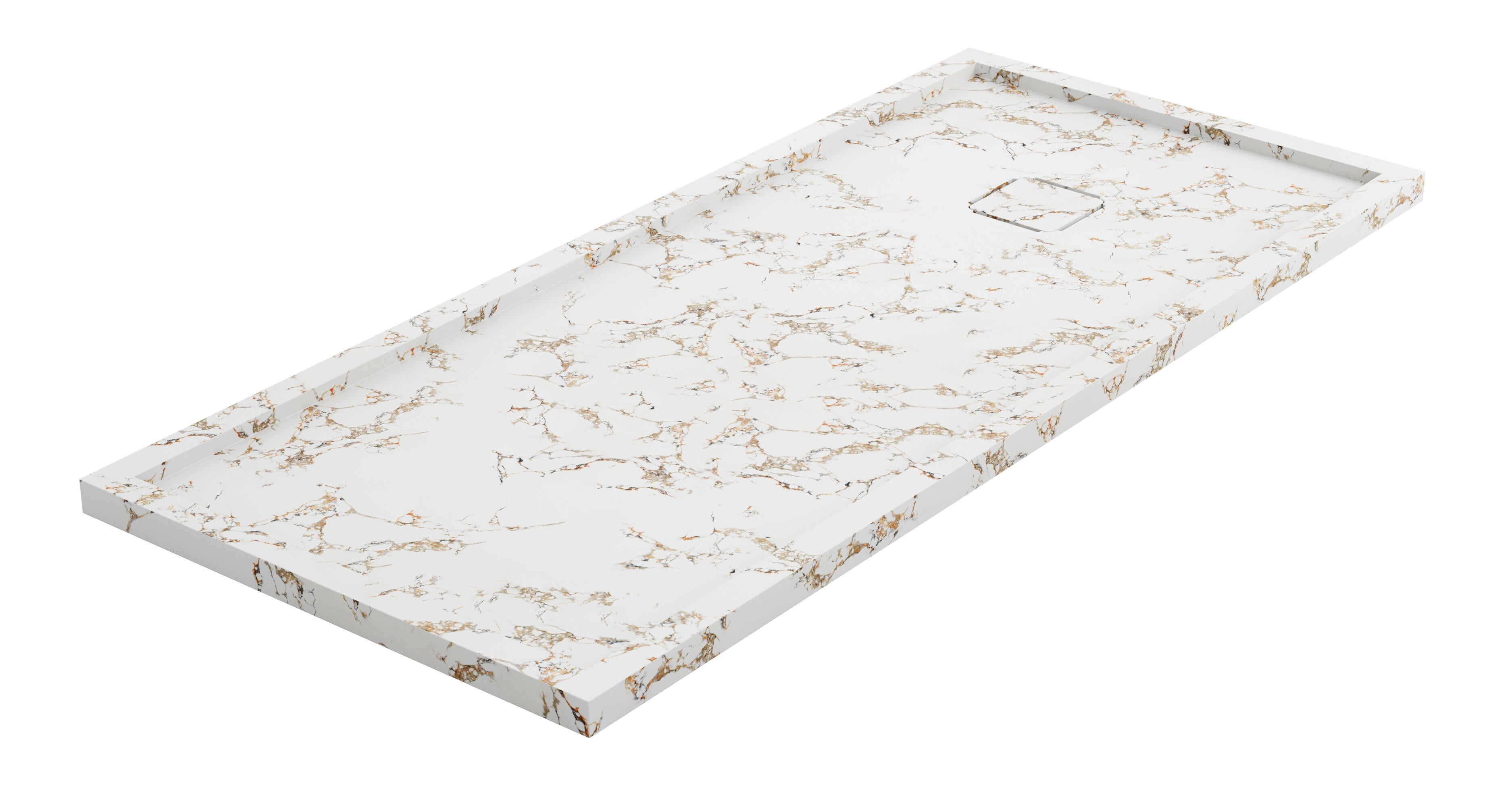 Plato de ducha edo 120x70 cm blanco