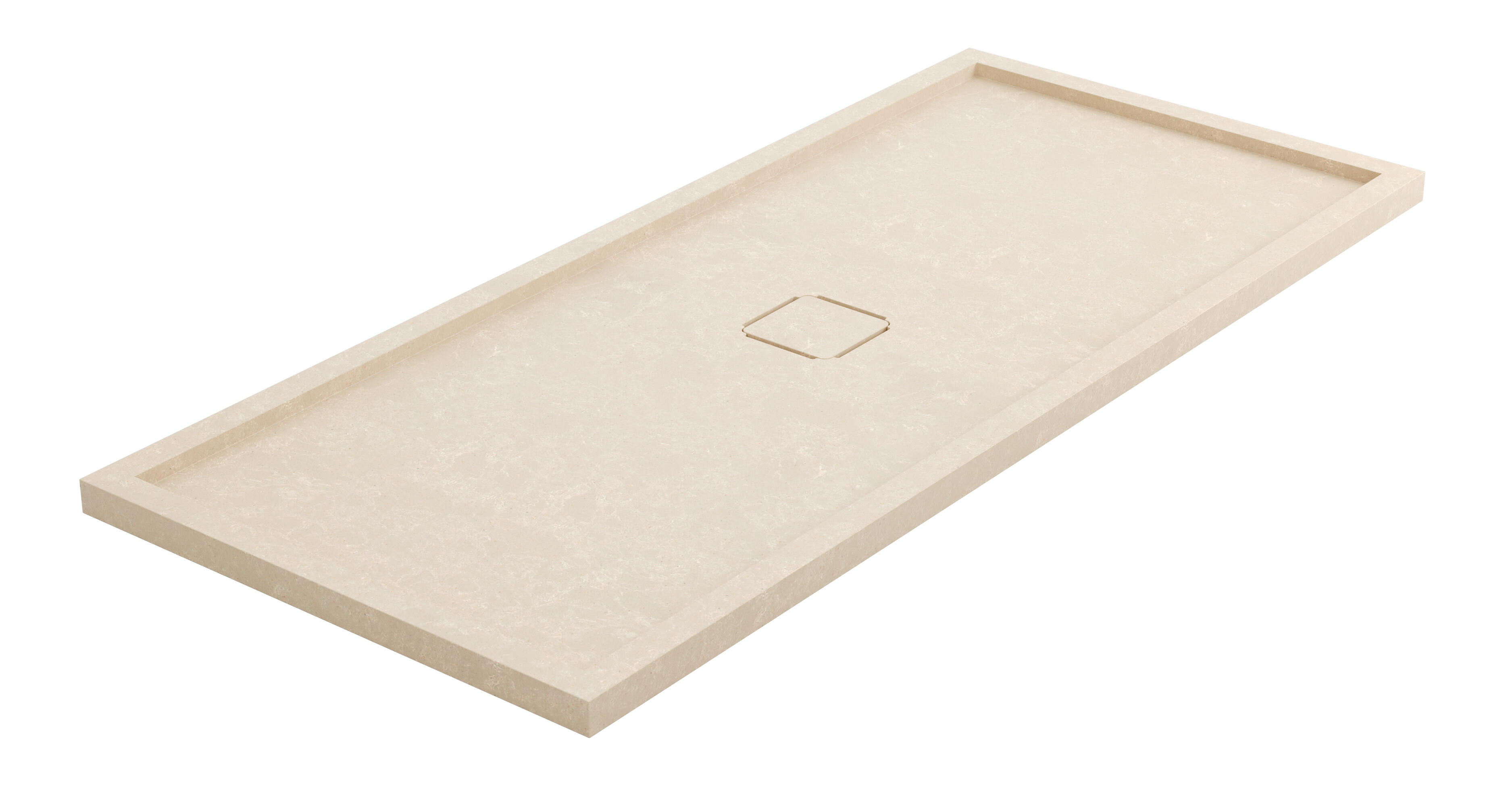Plato de ducha edo 160x80 cm beige
